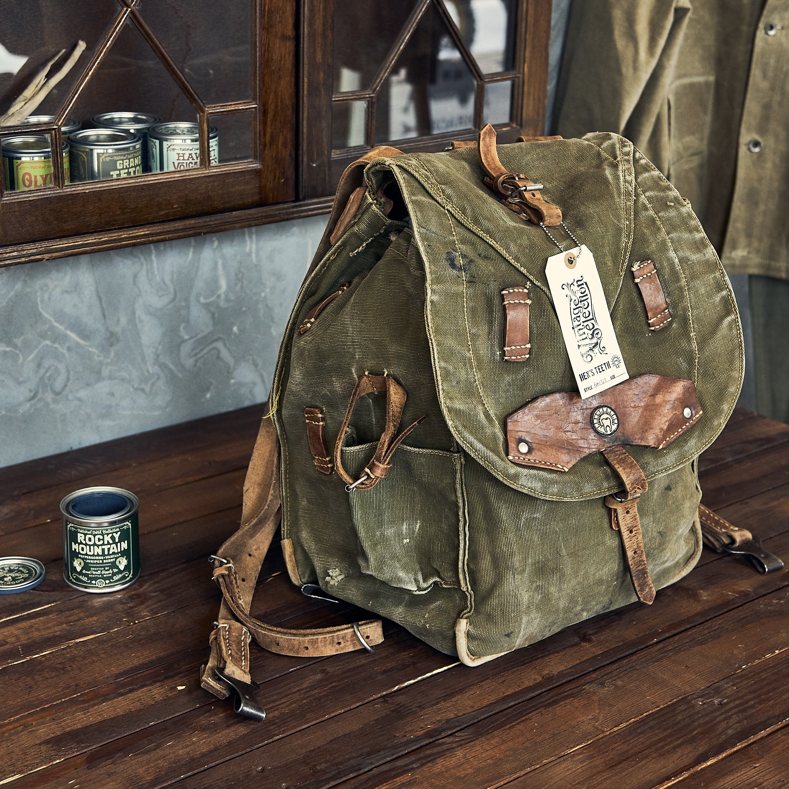 Hen's Teeth - Vintage Army Bags
