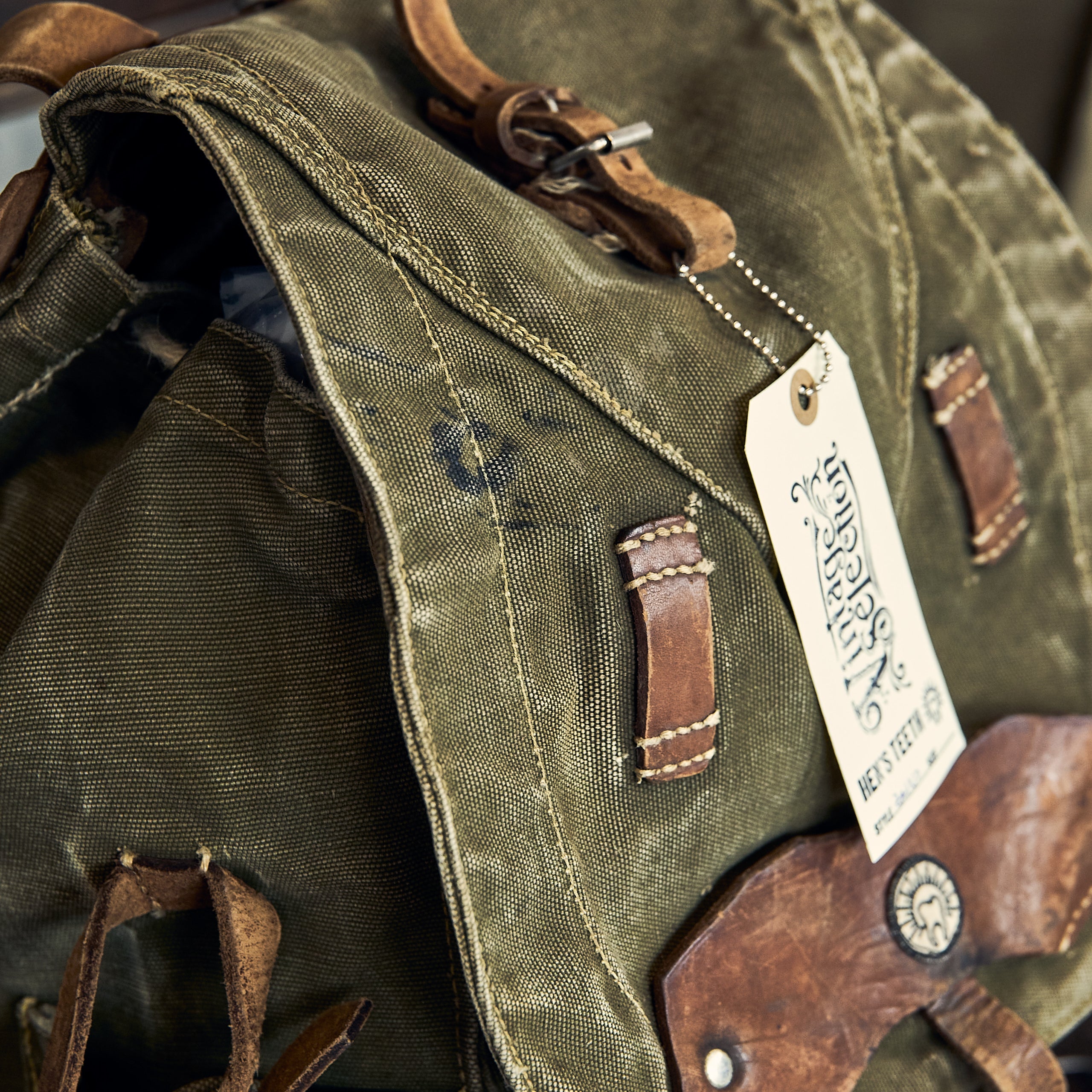 Hen's Teeth - Vintage Army Bags