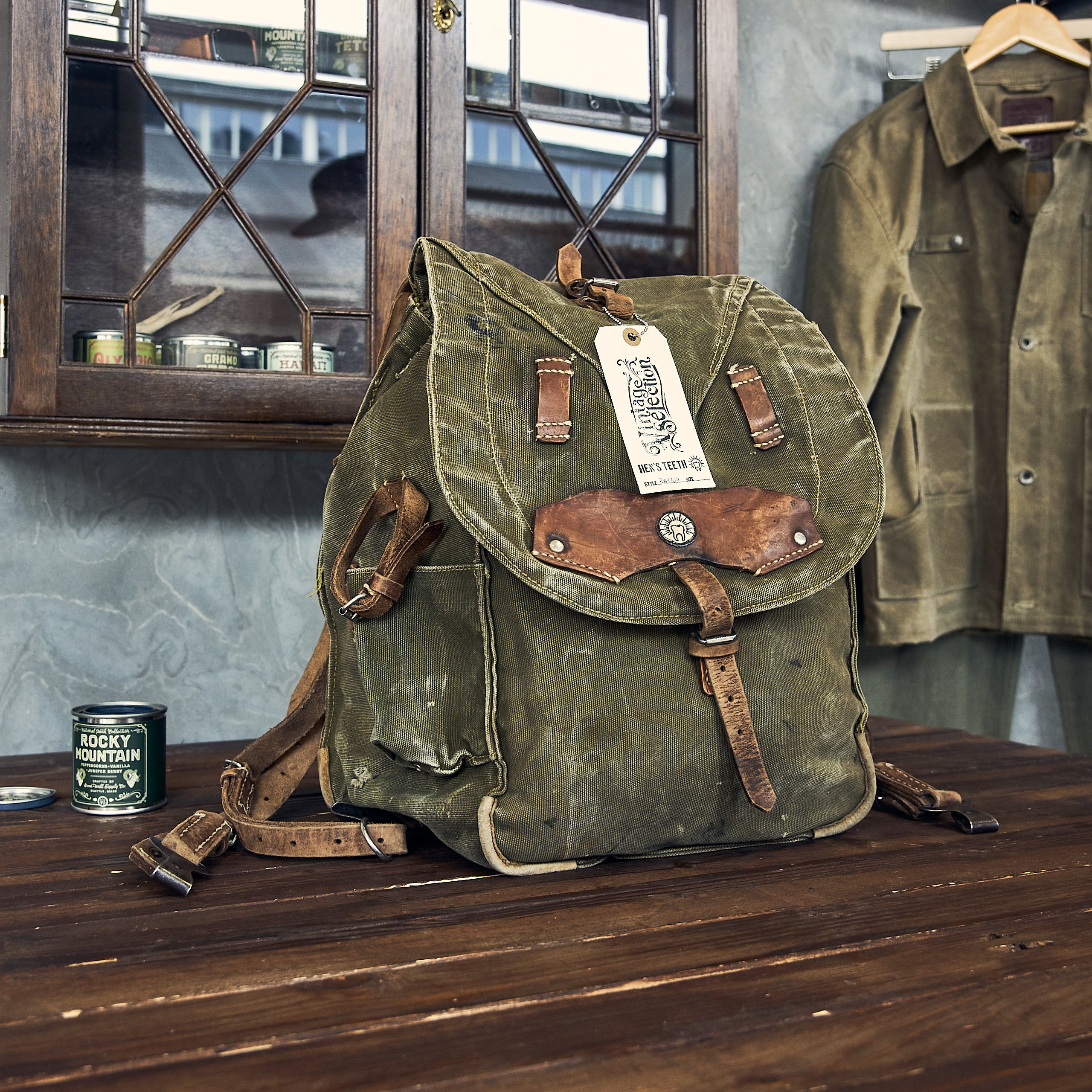 Hen's Teeth - Vintage Army Bags