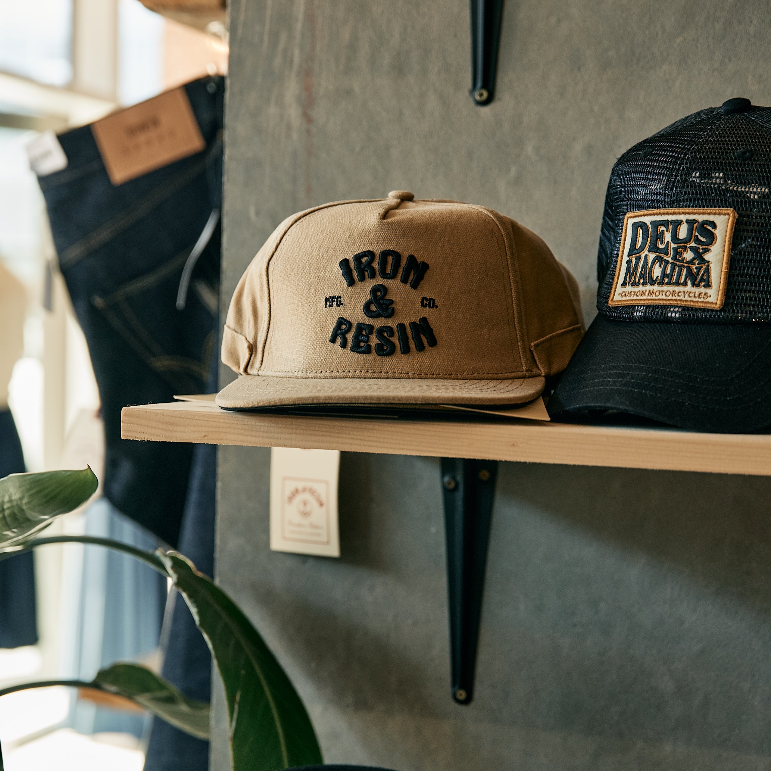Iron & Resin - Waxed Canvas Cap - Tan