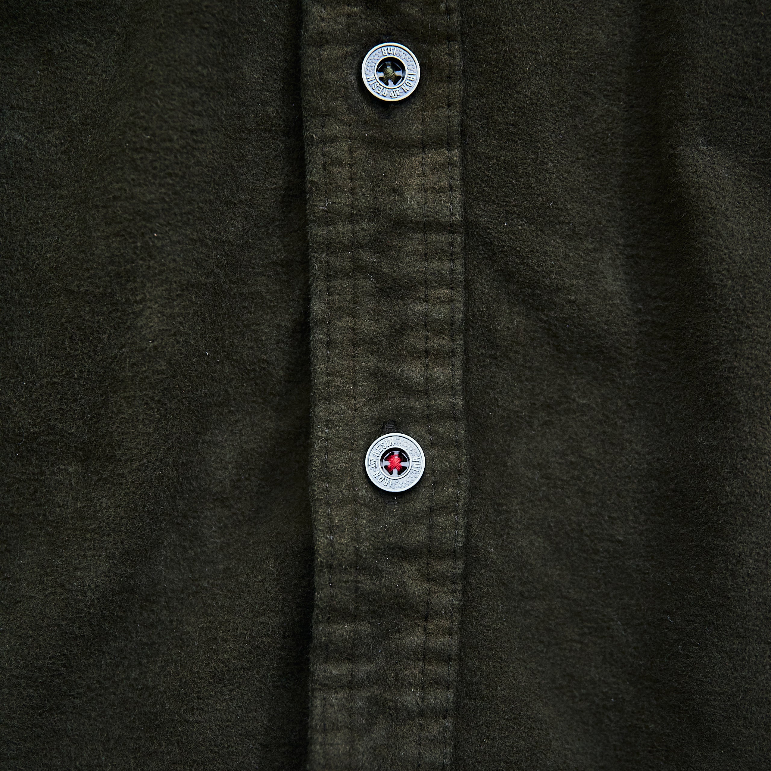 Iron & Resin - Journeyman Moleskin Shirt - Green