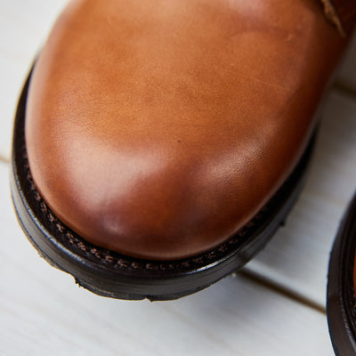 Oodoo Boots - The Work Boots - Cognac Tan Leather