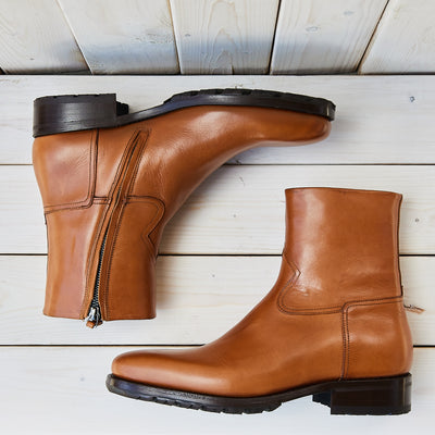 Oodoo Boots - ANTON - Cognac Tan Leather