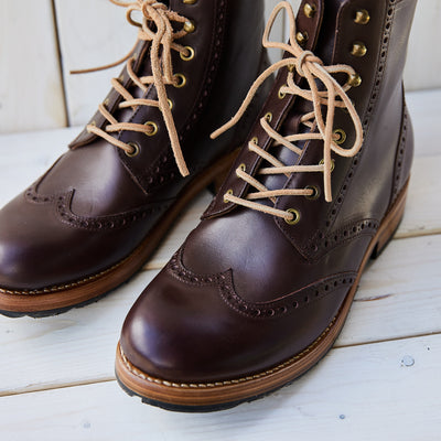 Oodoo Boots - SHELBY - Ebony Leather