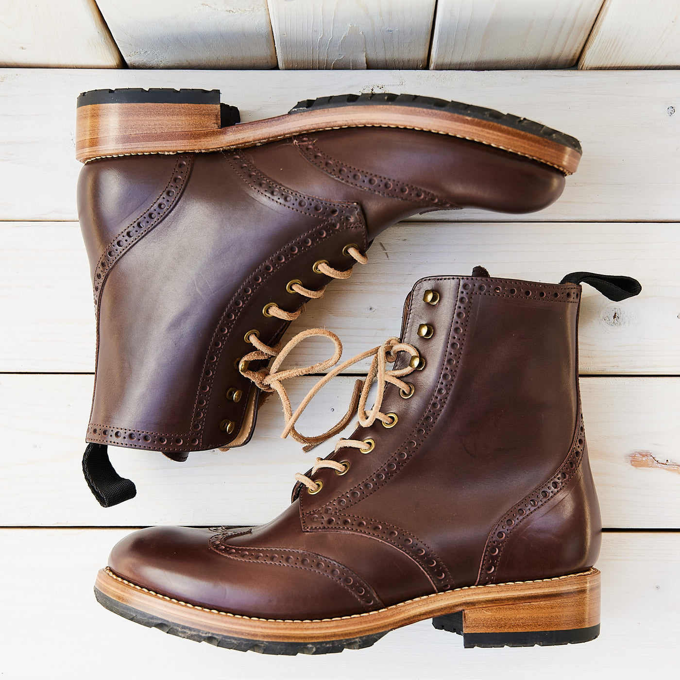 Oodoo Boots - SHELBY - Ebony Leather
