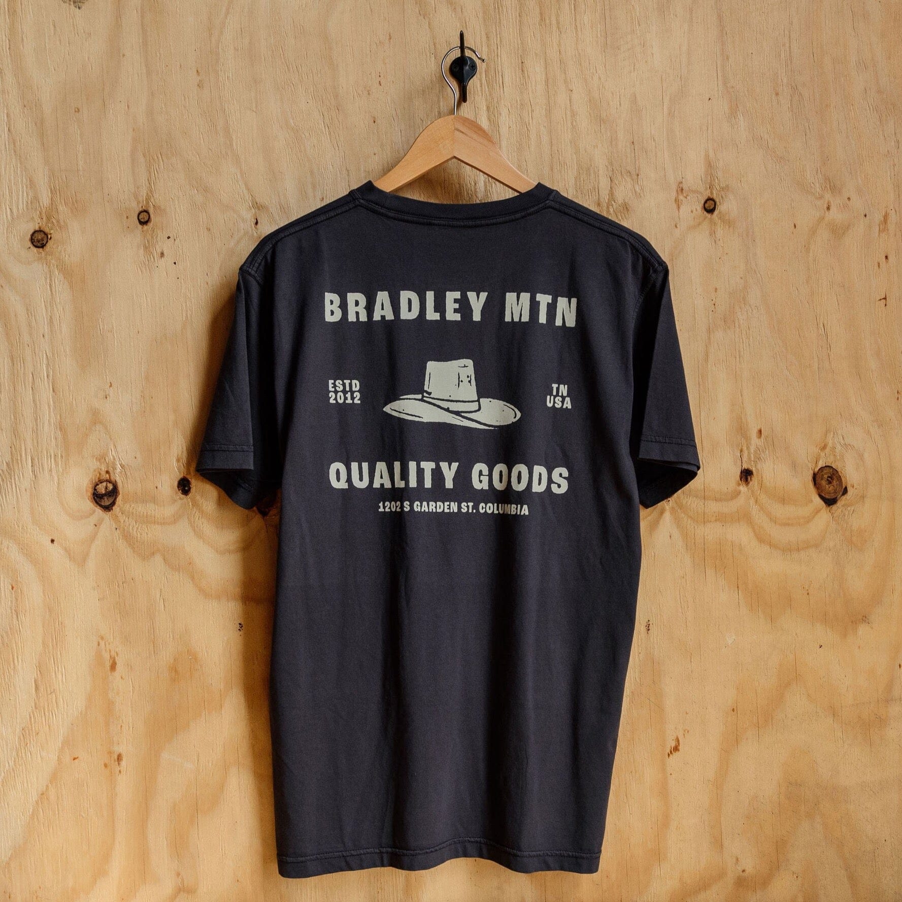 Bradley Mountain - Cowboy Pocket Tee - Vintage Black