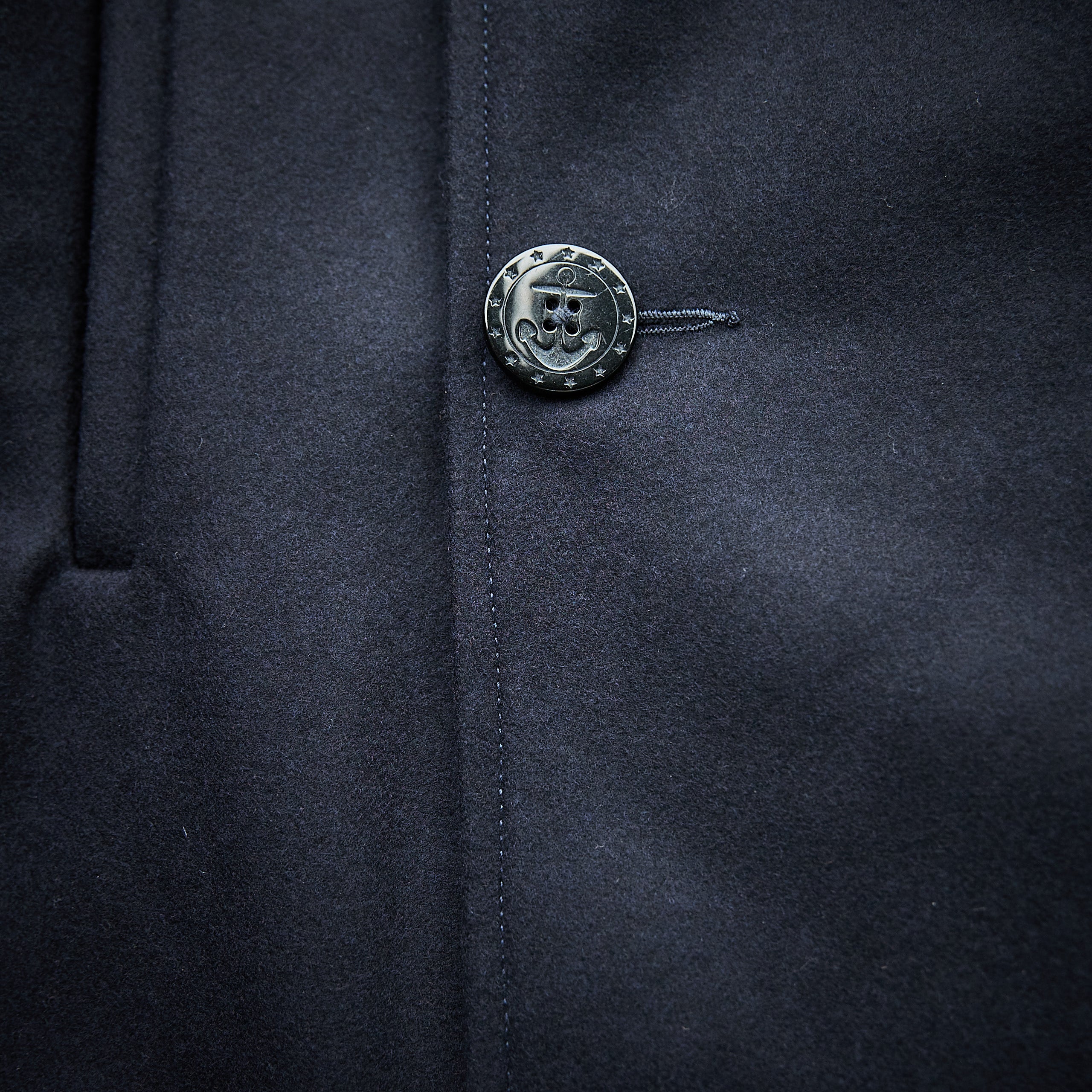 Chesapeakes - Wool Peacoat - Navy blå