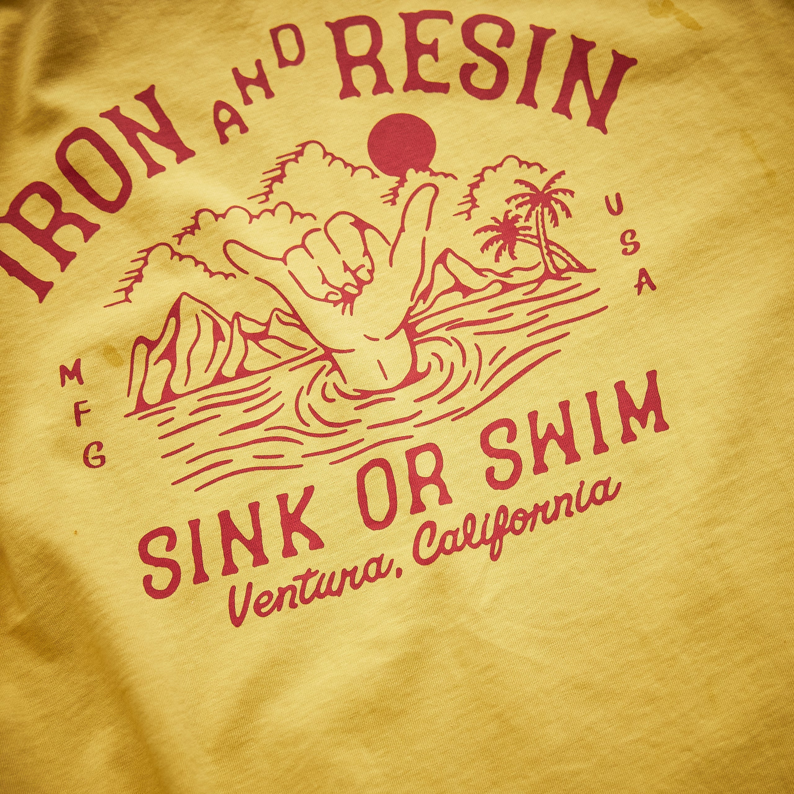 Iron & Resin - Sink or Swim Tee - Gul