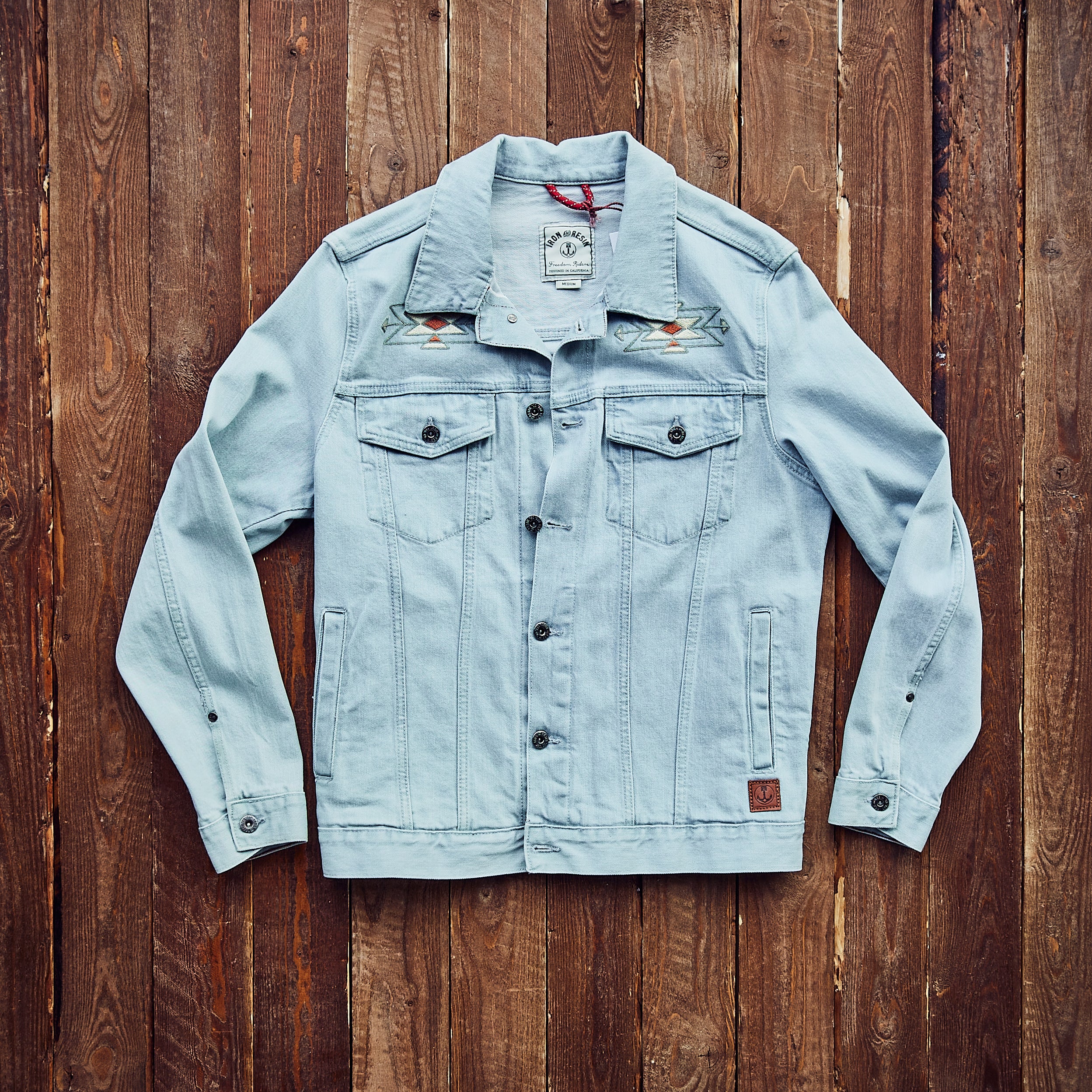 Iron & Resin - Huron Jacket - Light Denim 12oz selvedge – Jake