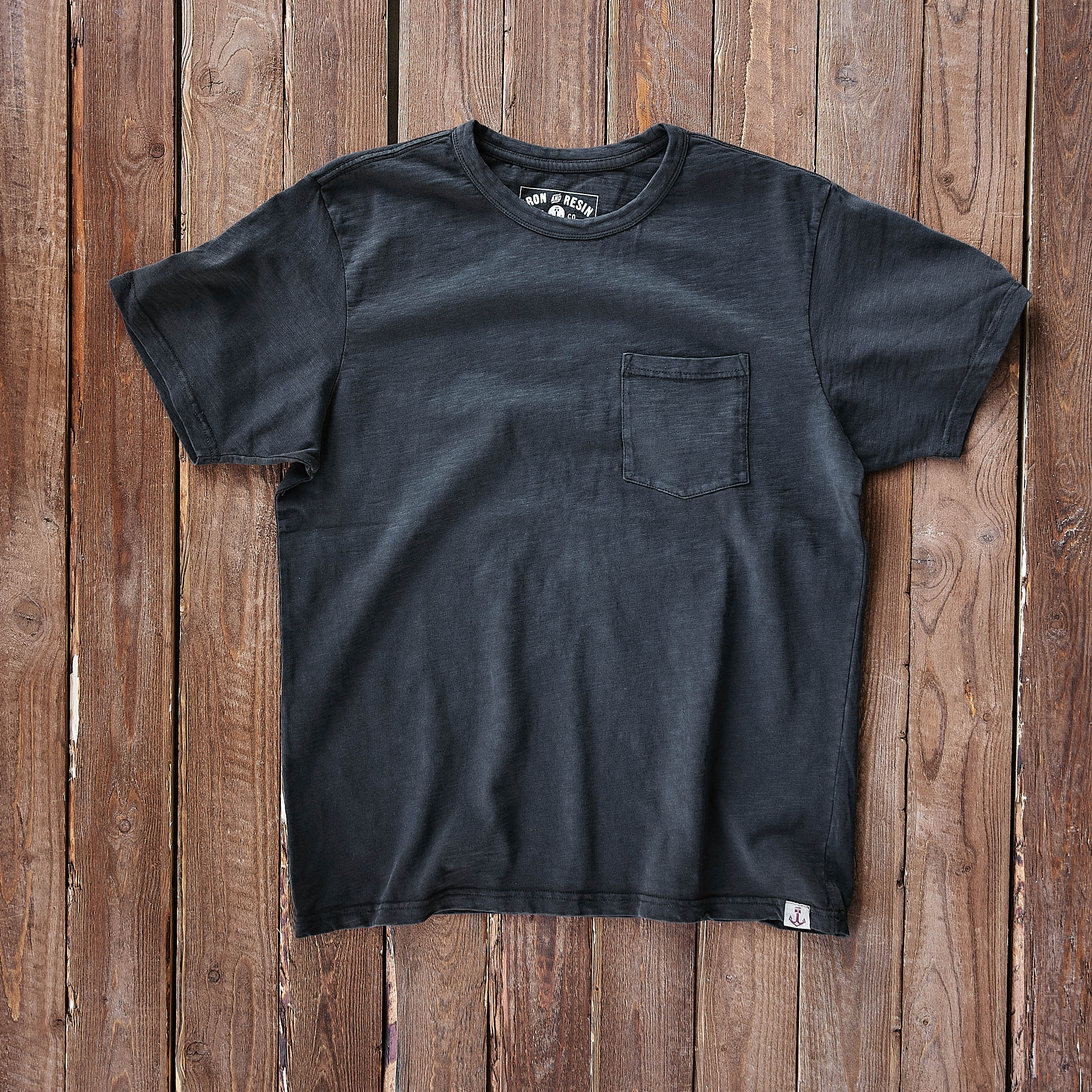 Iron & Resin - Faded Pocket Tee - Bronze