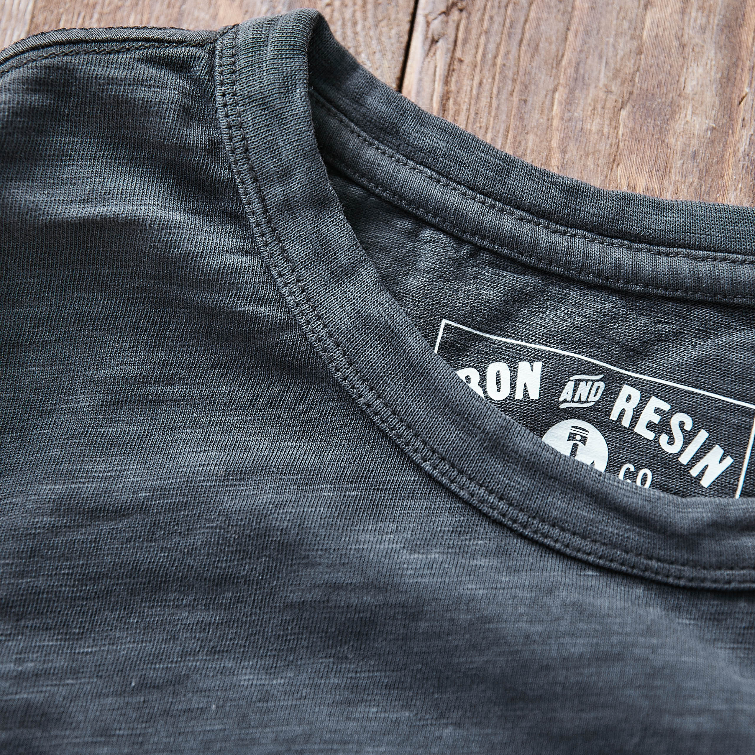 Iron & Resin - Faded Pocket Tee - Bronze