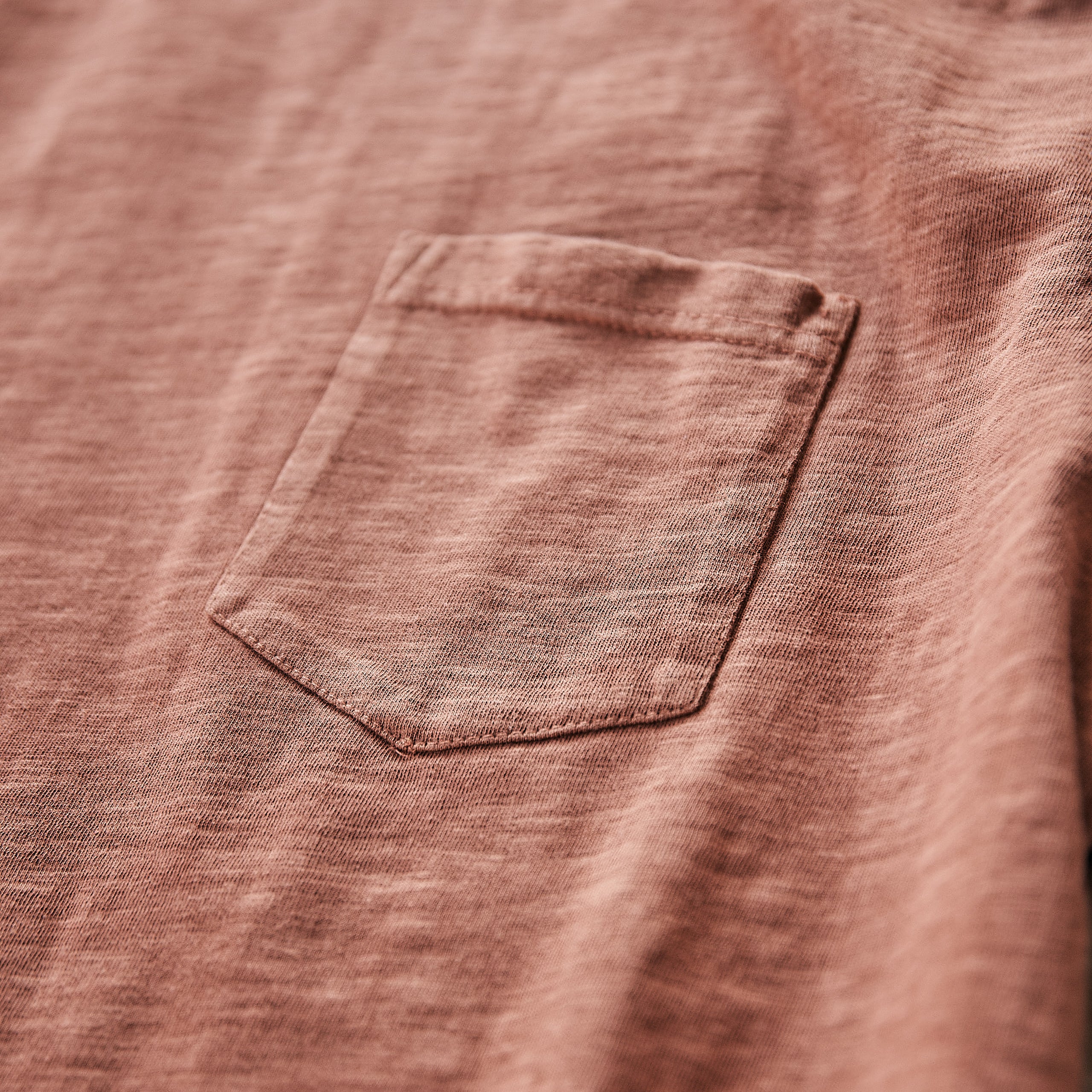 Iron & Resin - Faded Pocket Tee - Bronze