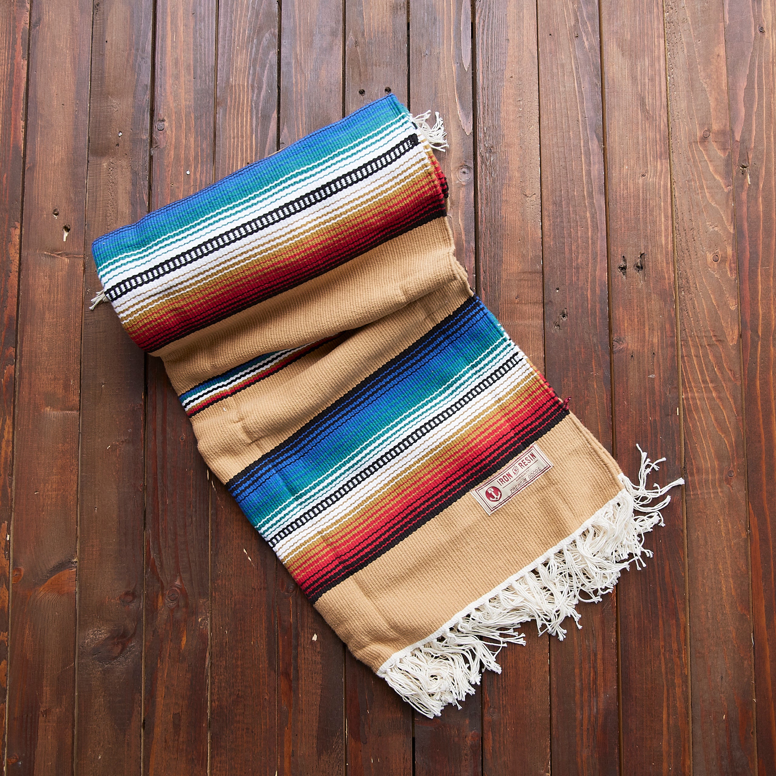 Iron & Resin - Del Sol Blanket - Tan