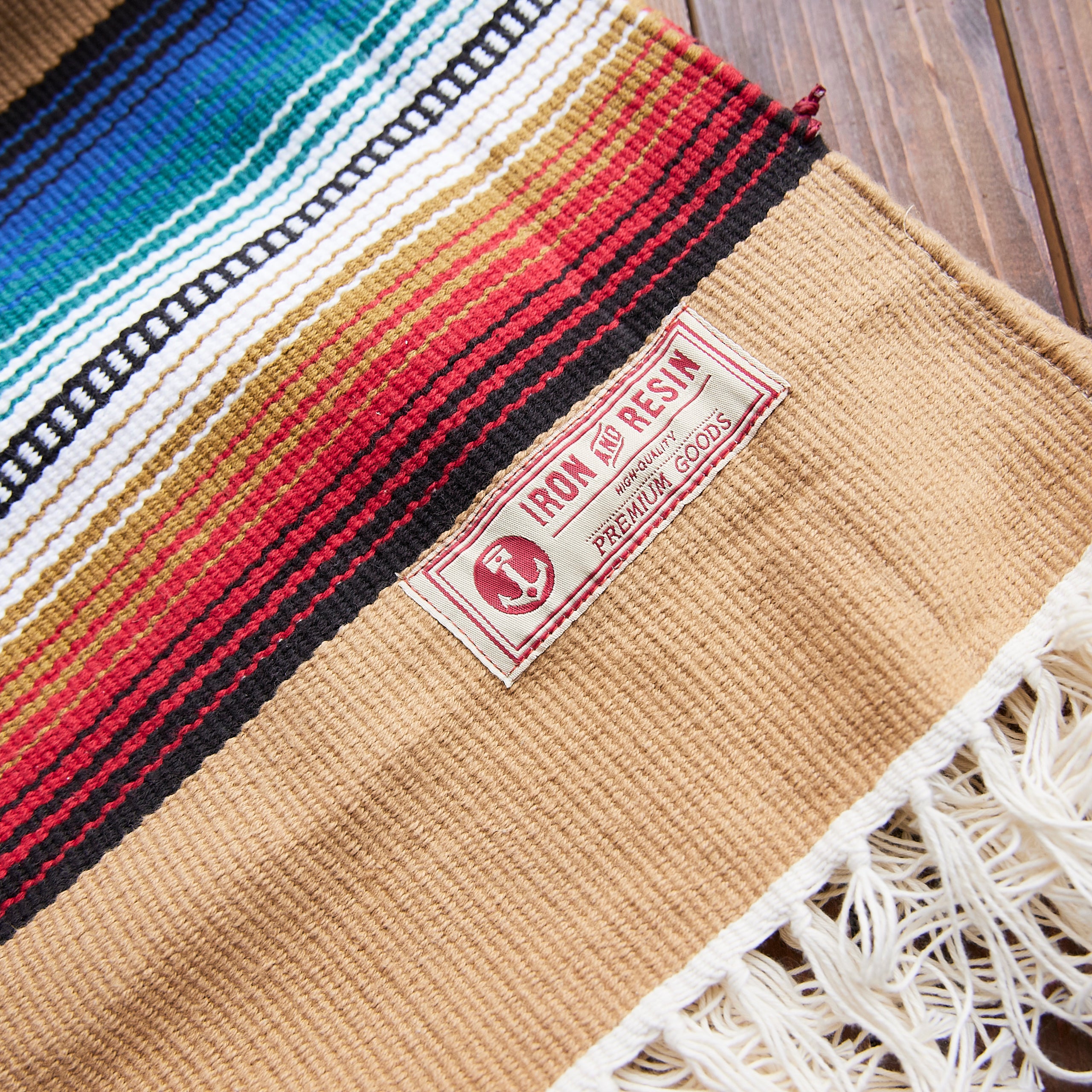 Iron & Resin - Del Sol Blanket - Tan