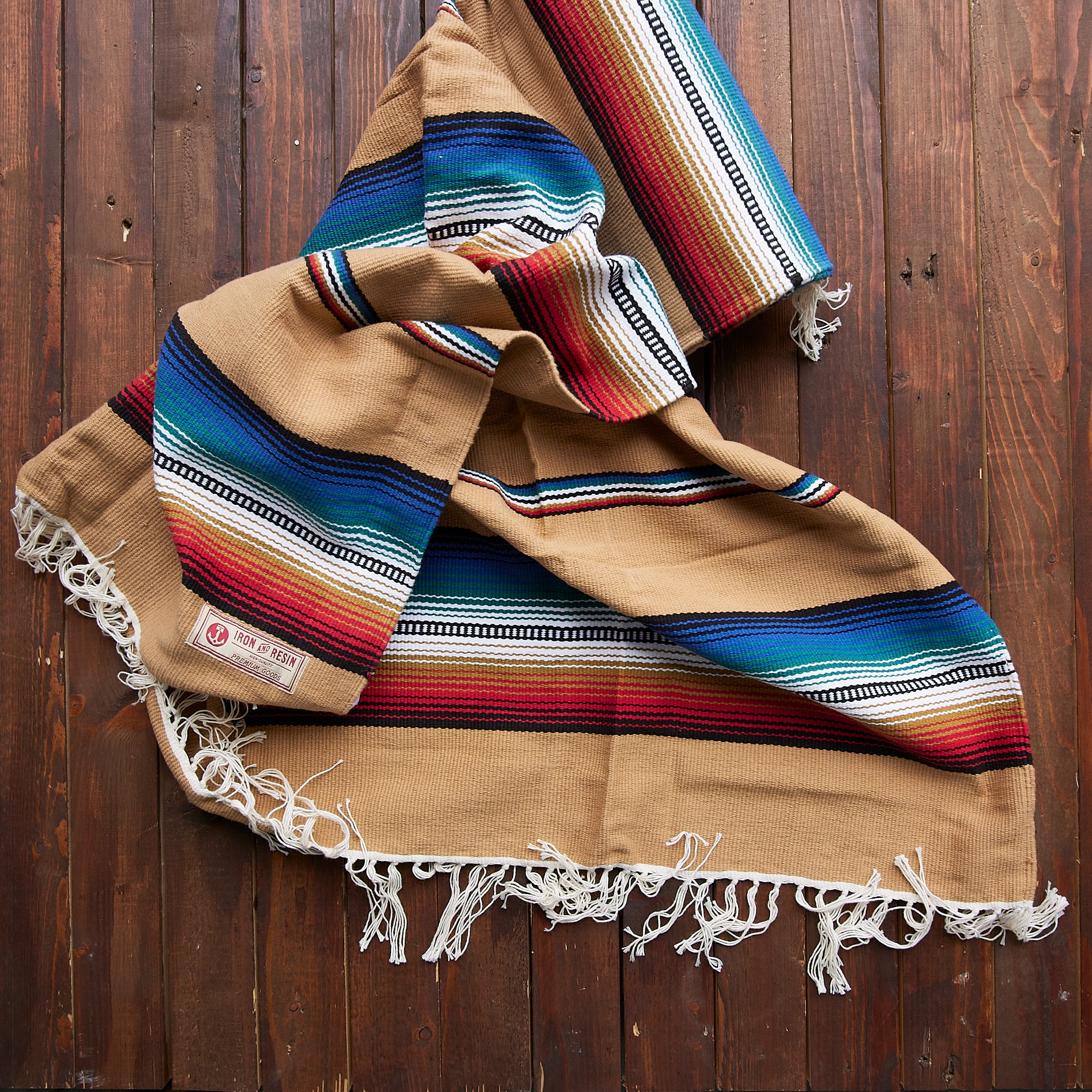 Iron & Resin - Del Sol Blanket - Tan