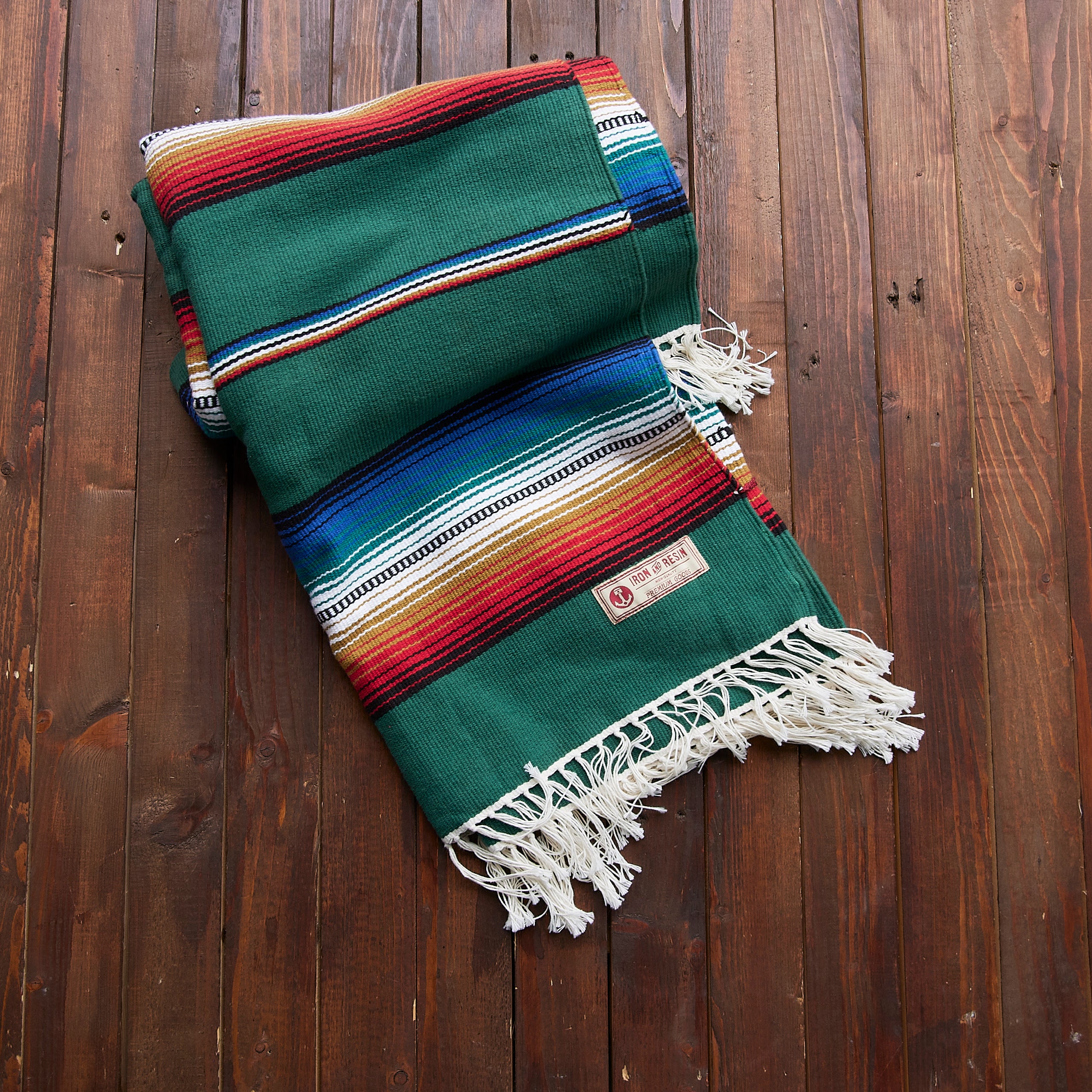 Iron & Resin - Del Sol Blanket - green