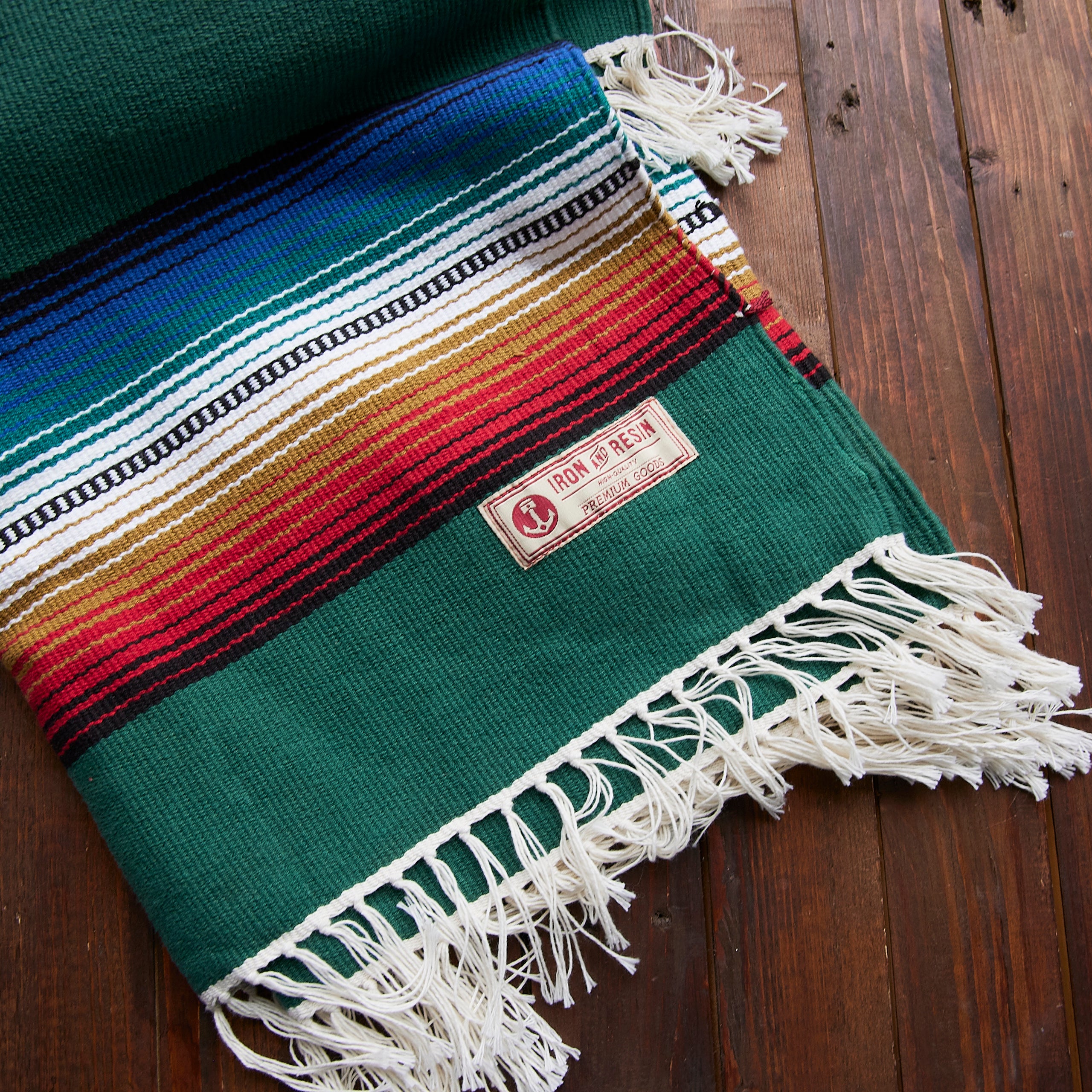 Iron & Resin - Del Sol Blanket - green