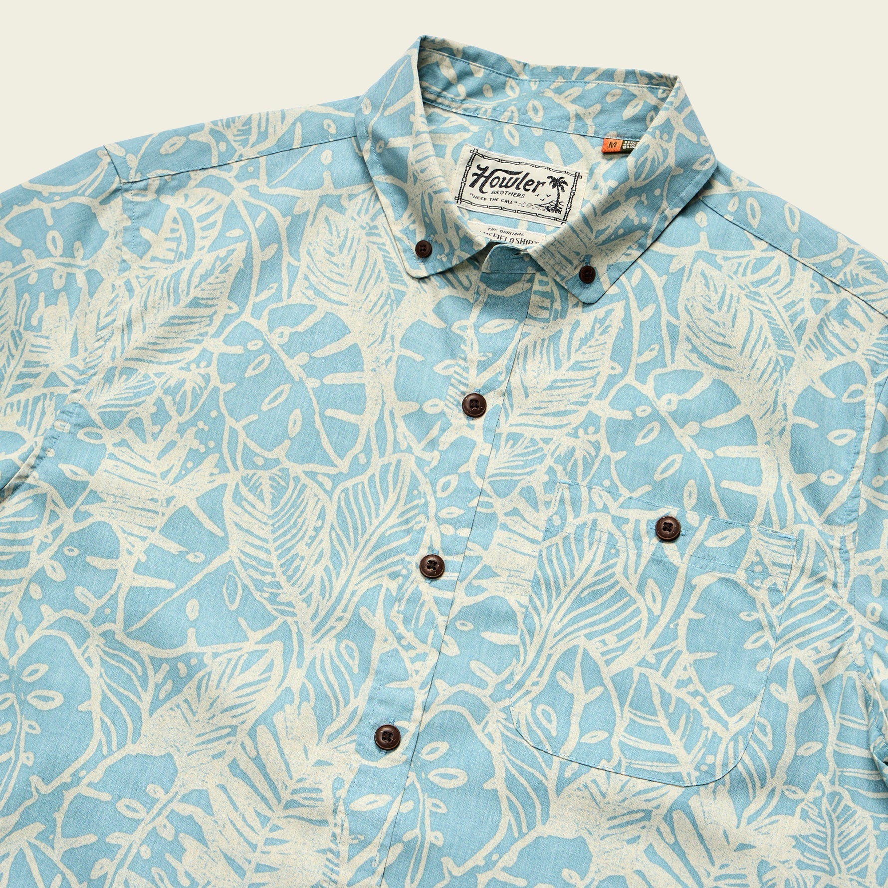 Howler Brothers - Mansfield Shirt - Leafy