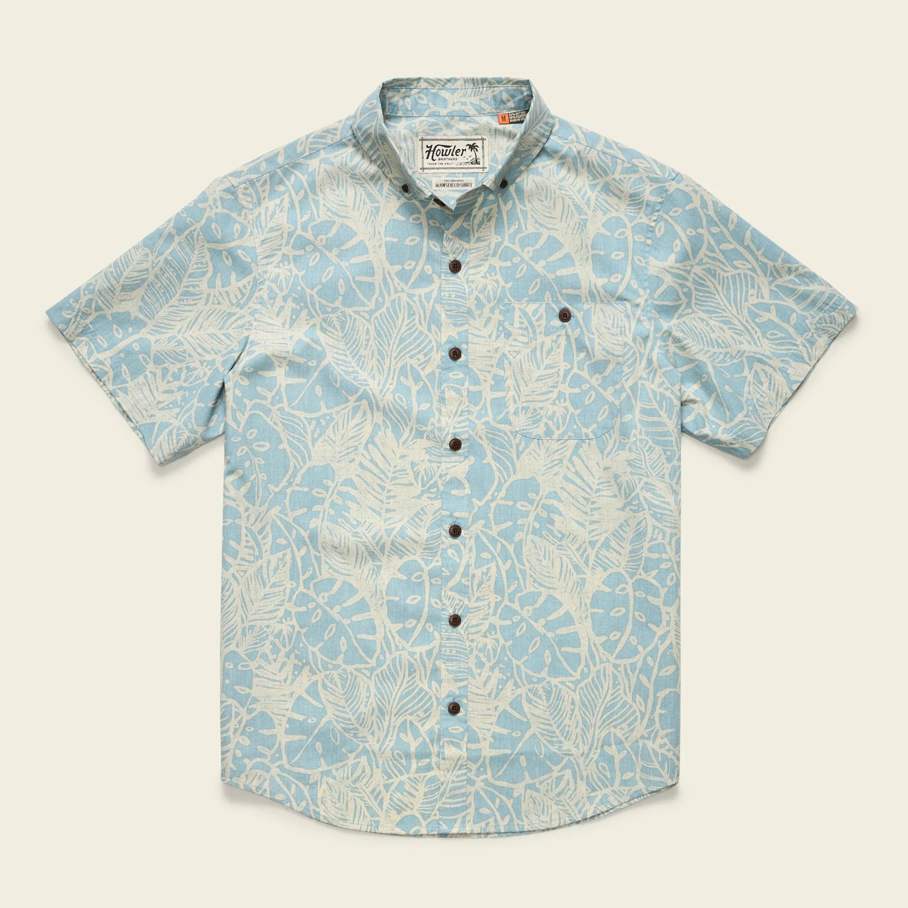Howler Brothers - Mansfield Shirt - Leafy