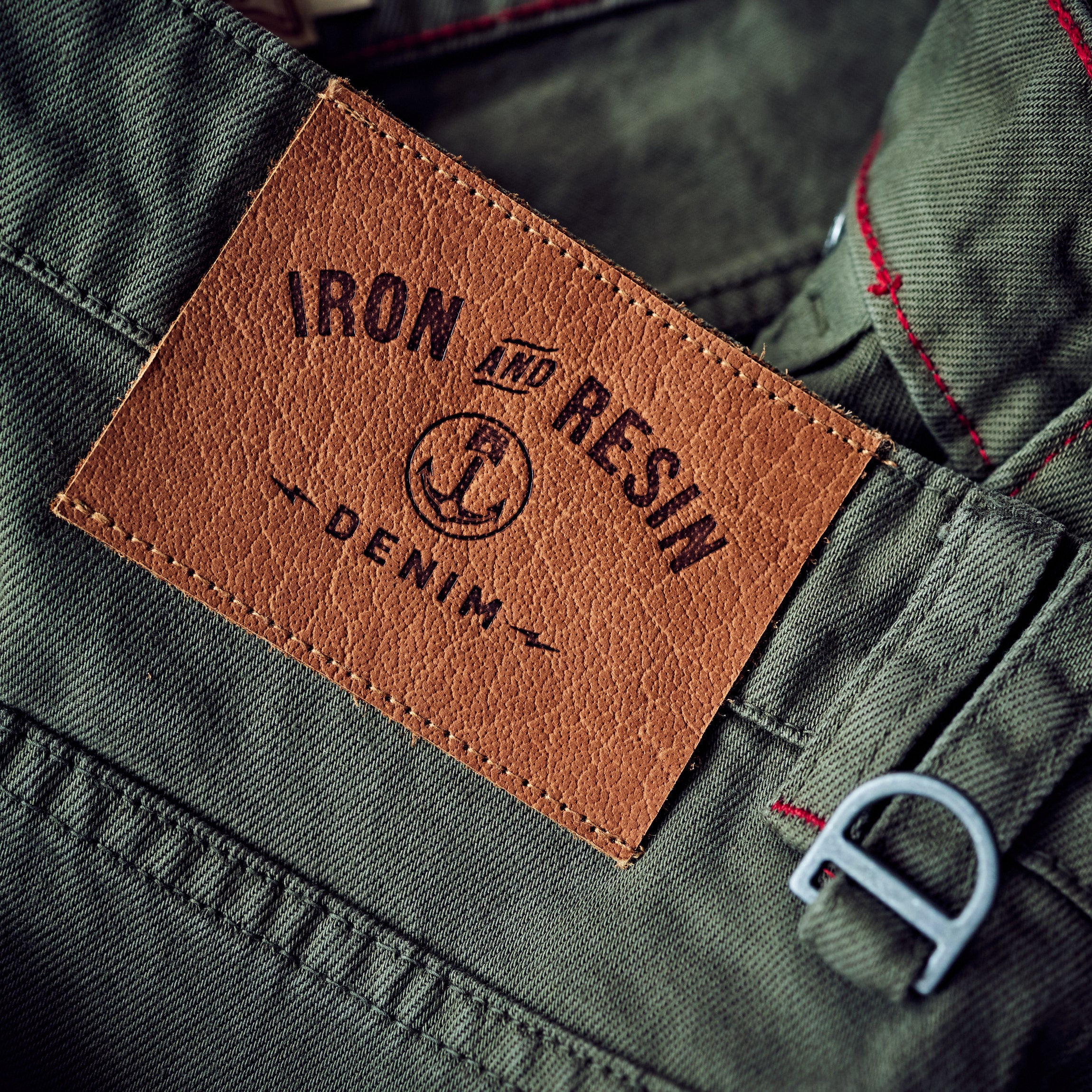 Iron & Resin - HECTOR SHORTS - Army Denim