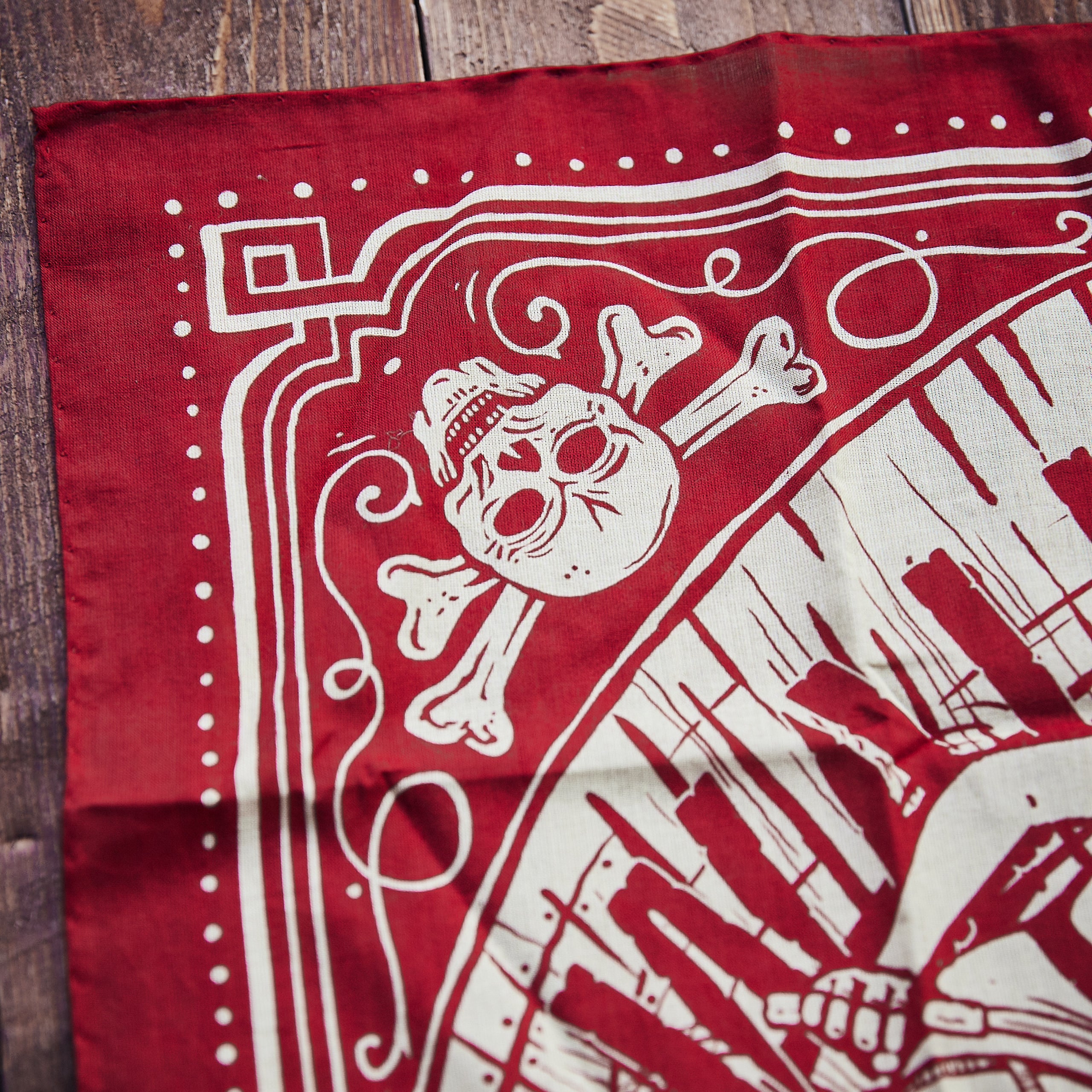 Hen's Teeth - Bandana - Red