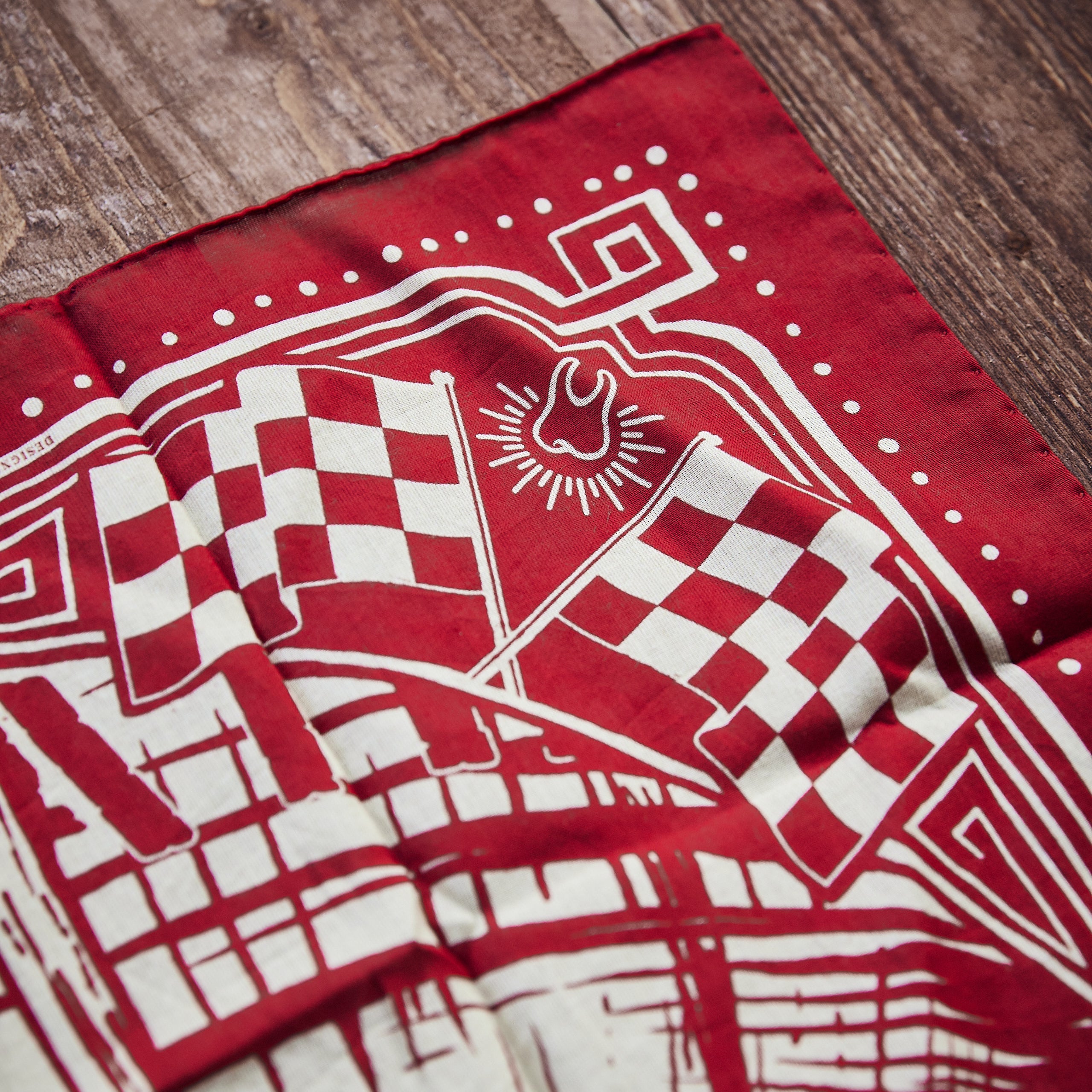 Hen's Teeth - Bandana - Red