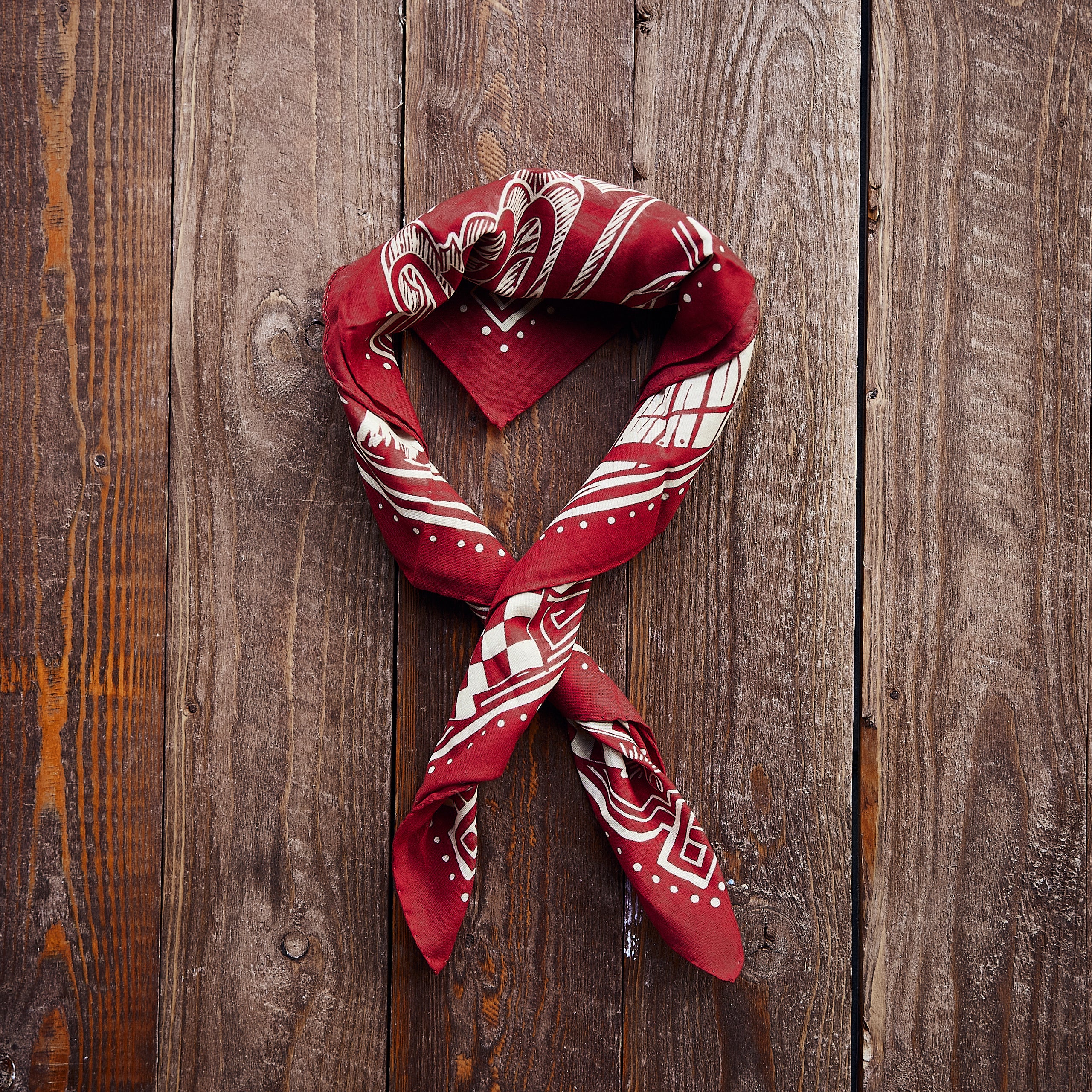 Hen's Teeth - Bandana - Red