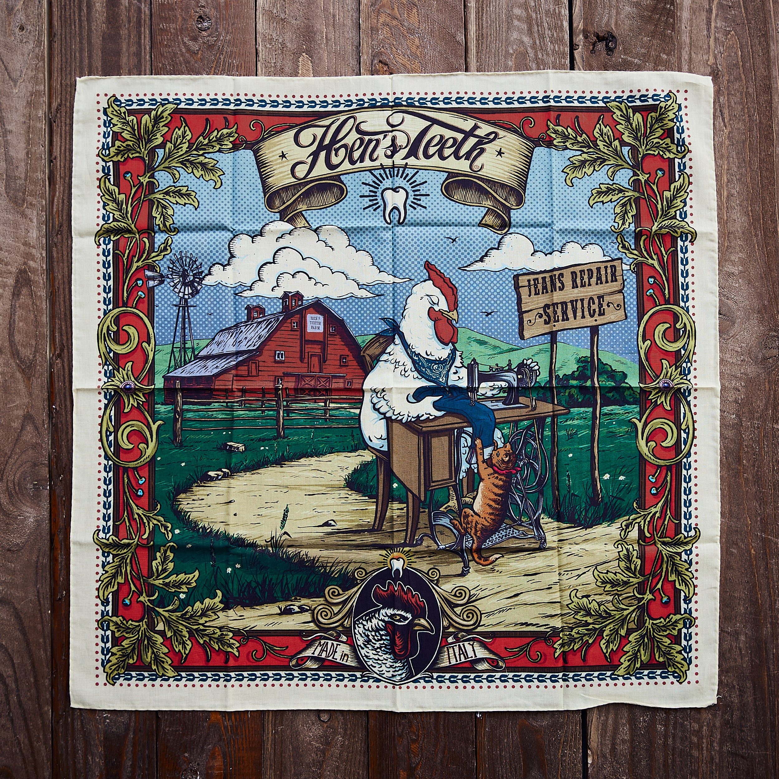 Hen's Teeths - Bandana - Chick repair