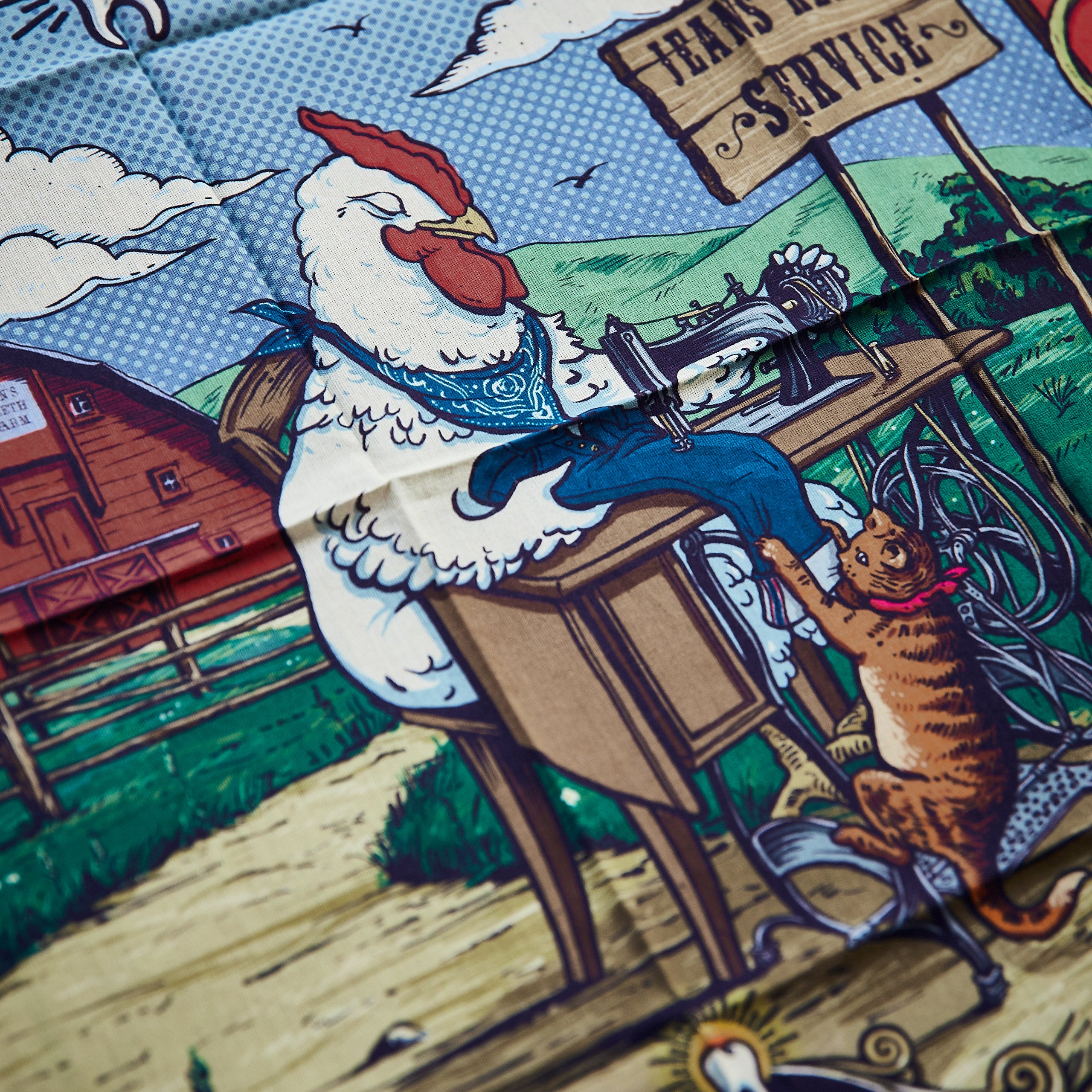 Hen's Teeths - Bandana - Chick repair