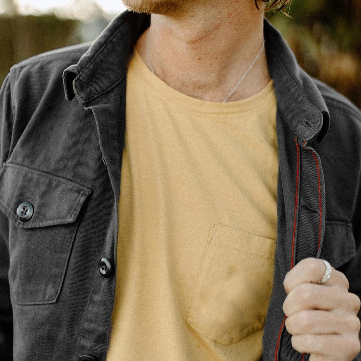 Iron & Resin - Mission Shirt - Charcoal