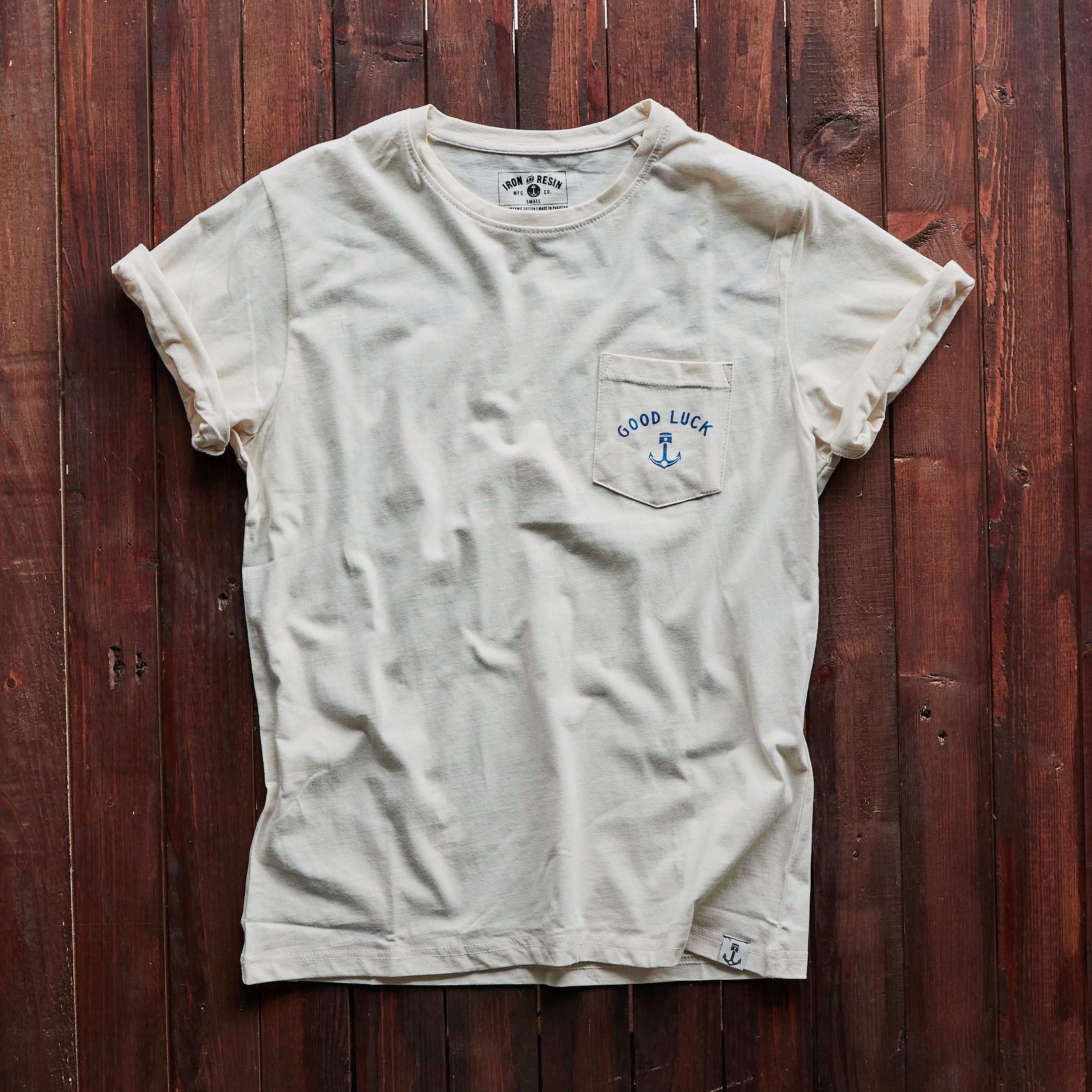 Iron & Resin - Good Luck - Pocket tee