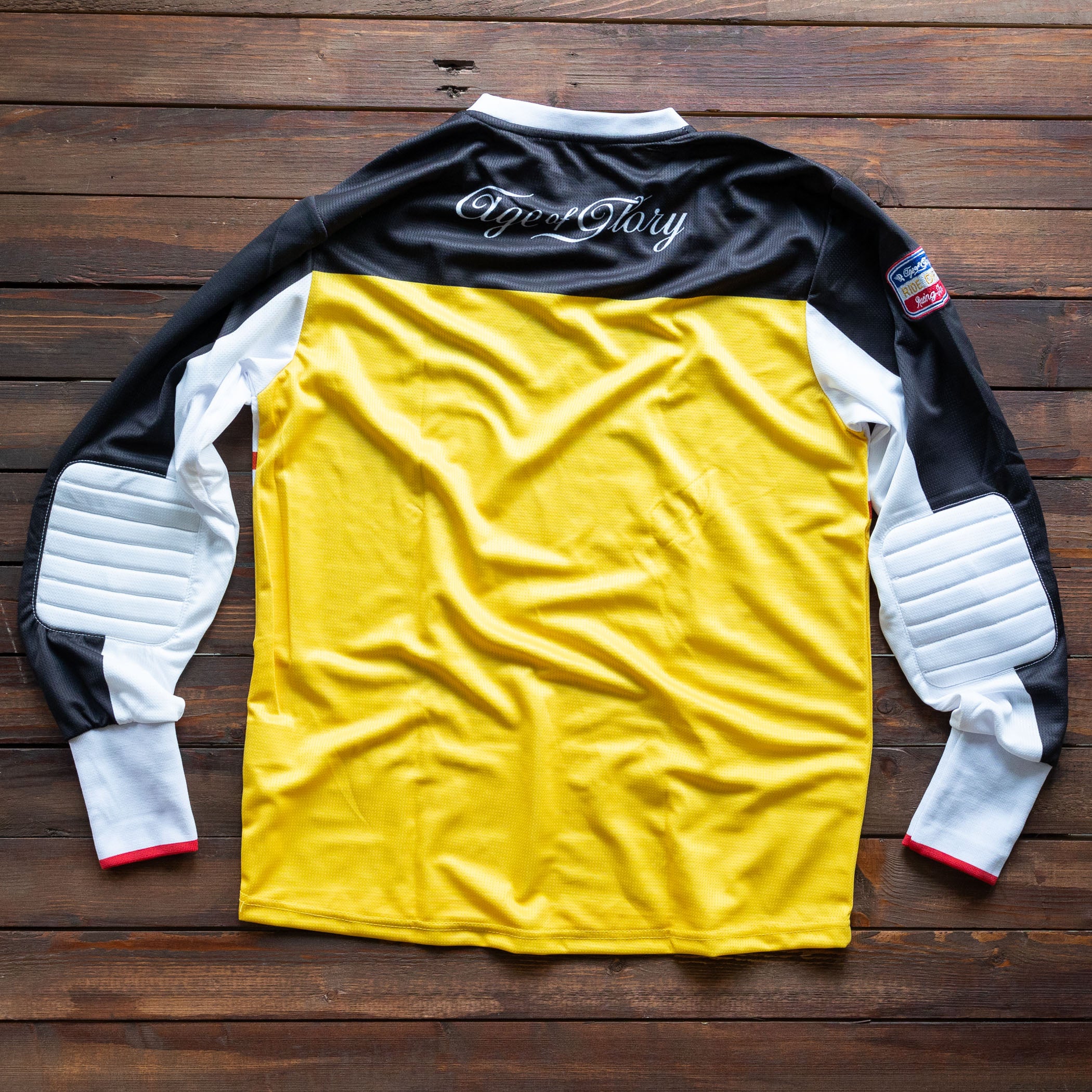 Age of Glory - Wings Mesh Jersey Yellow White Black