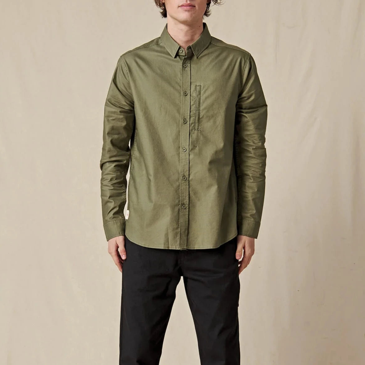 Globe - Foundation LS Shirt Olive