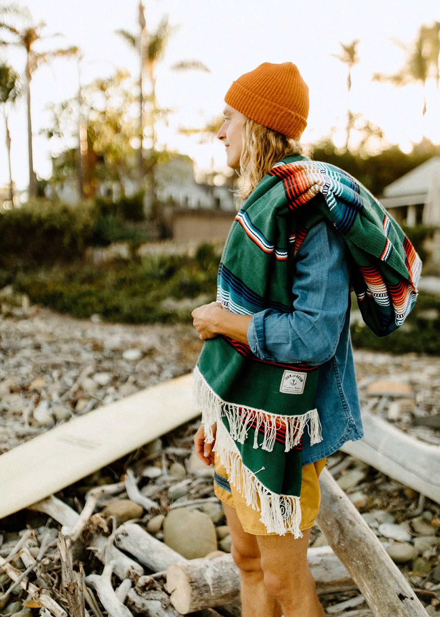 Iron & Resin - Del Sol Blanket - green