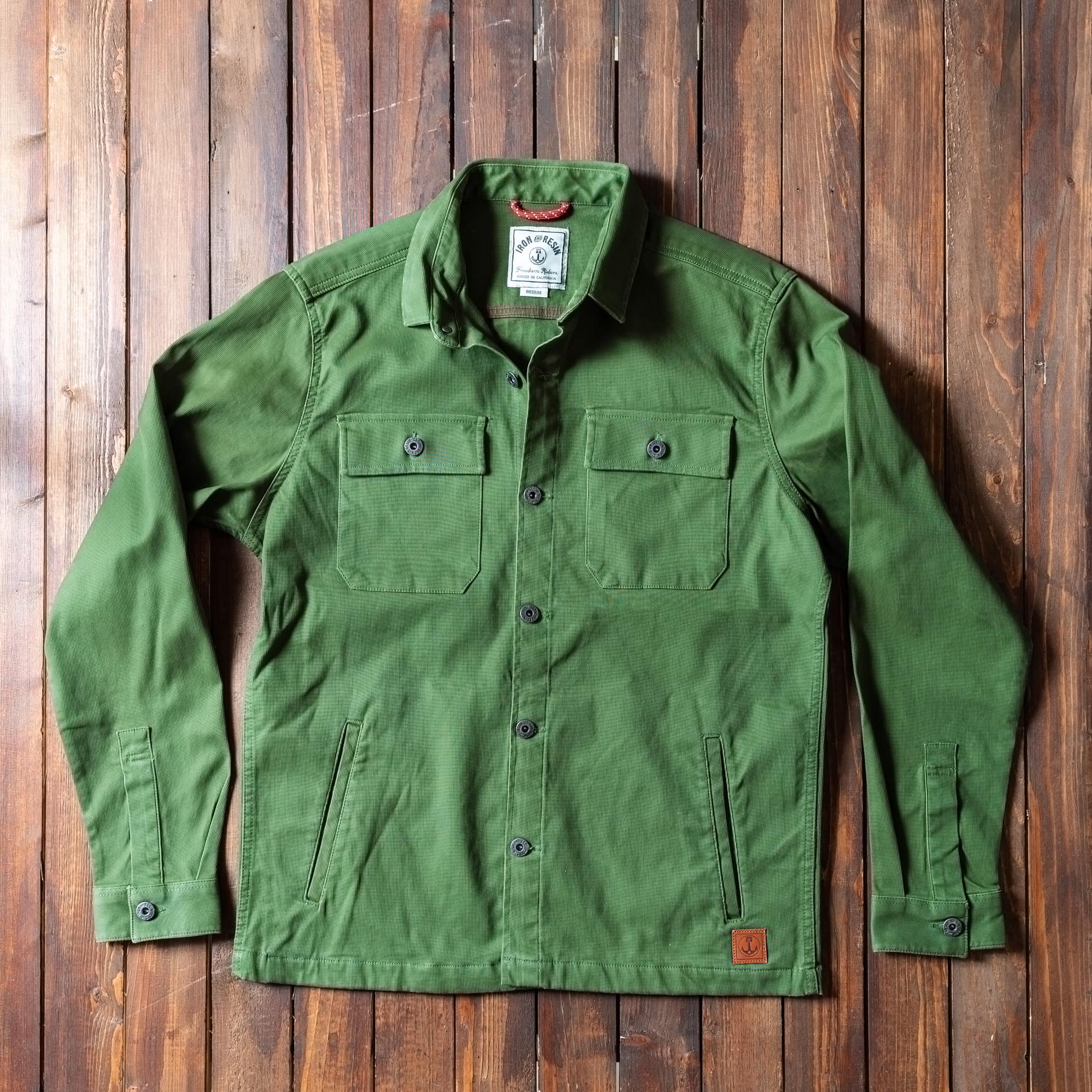 IRON & RESIN - LASSEN SHIRT - GRØN