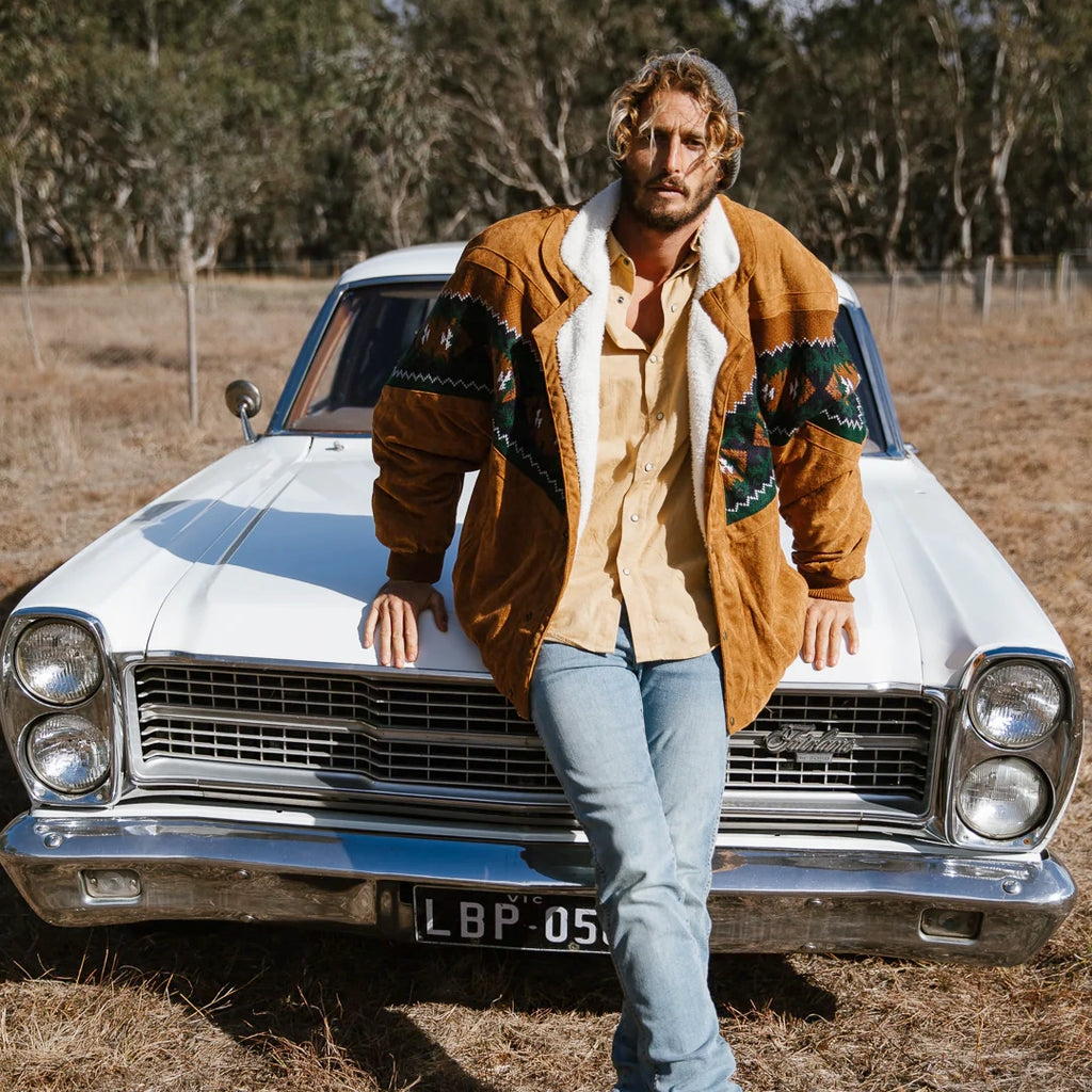 Ottway - The Rarebird Jacket - Brown/green