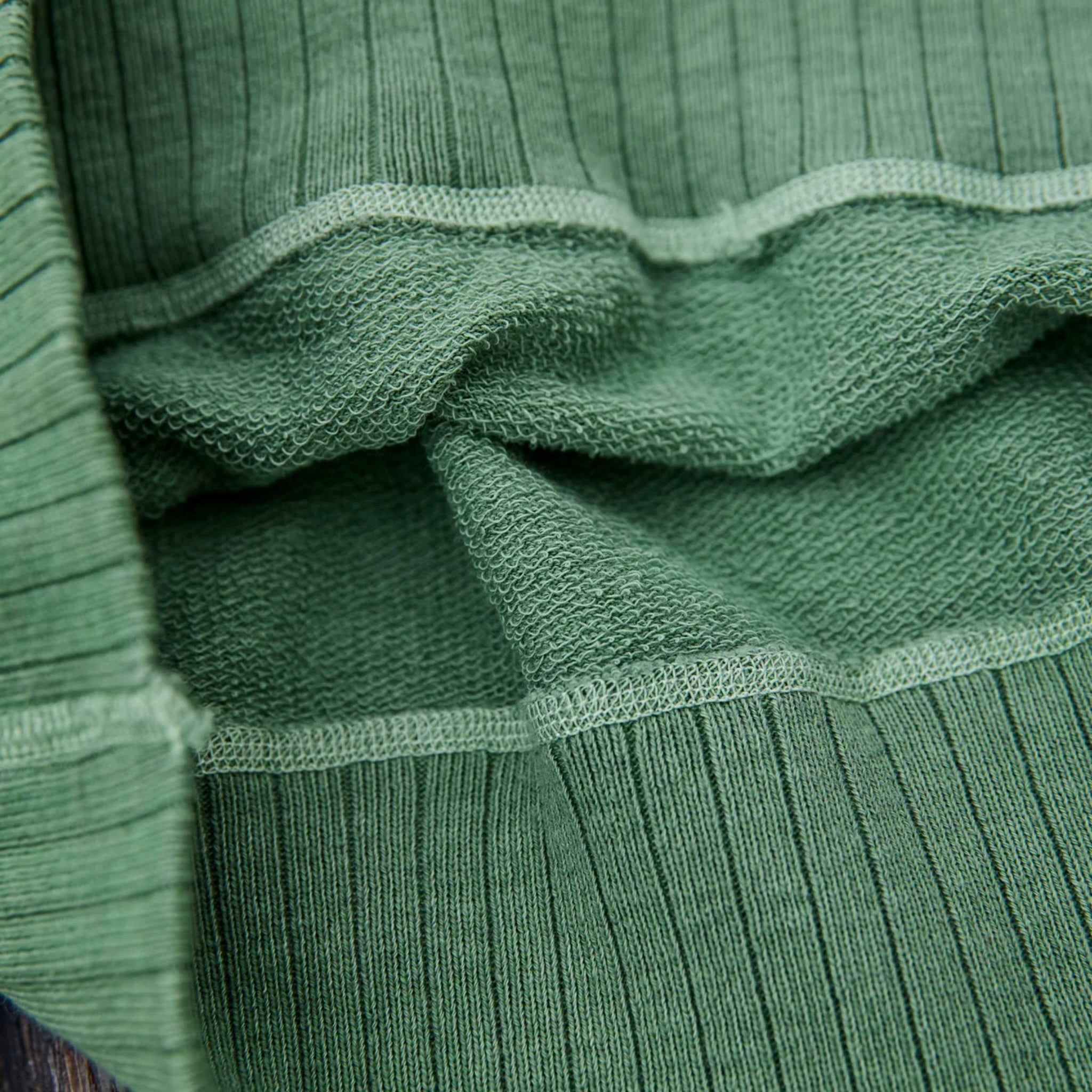Nigel Cabourn - Kortærmet sweatshirt - pigment farvet
