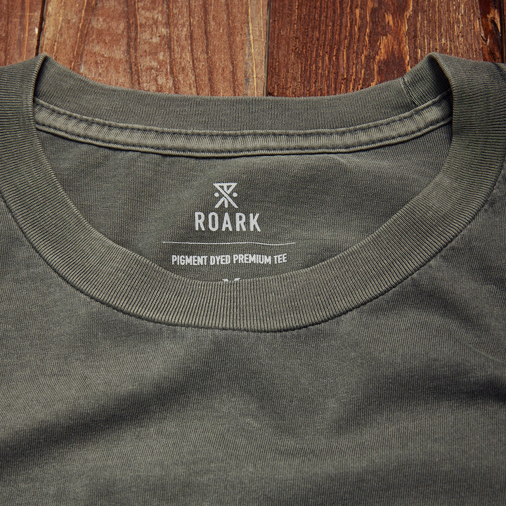 Roark - "Made To Fade" T-shirt - Military Green