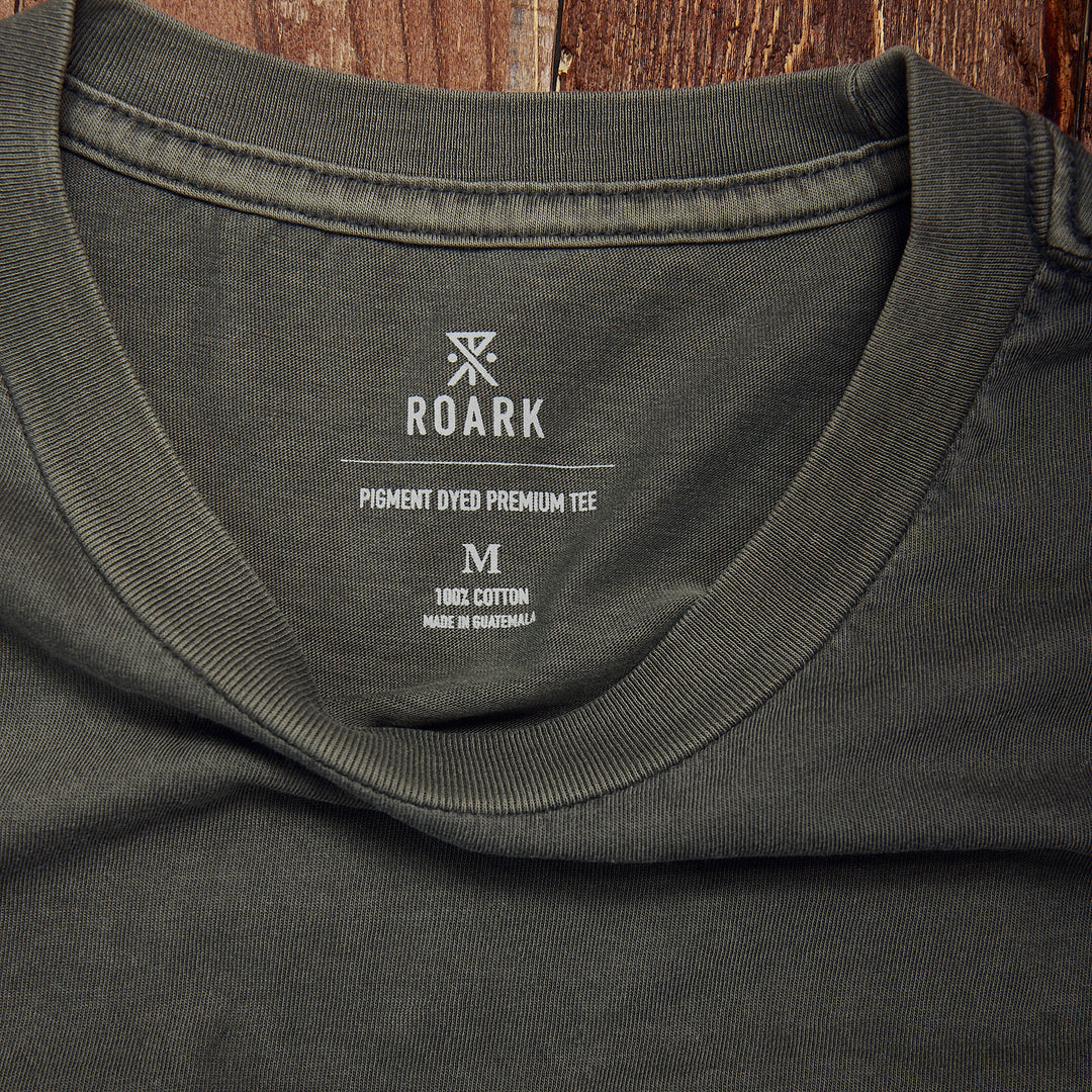 Roark - "Made To Fade" T-shirt - Military Green