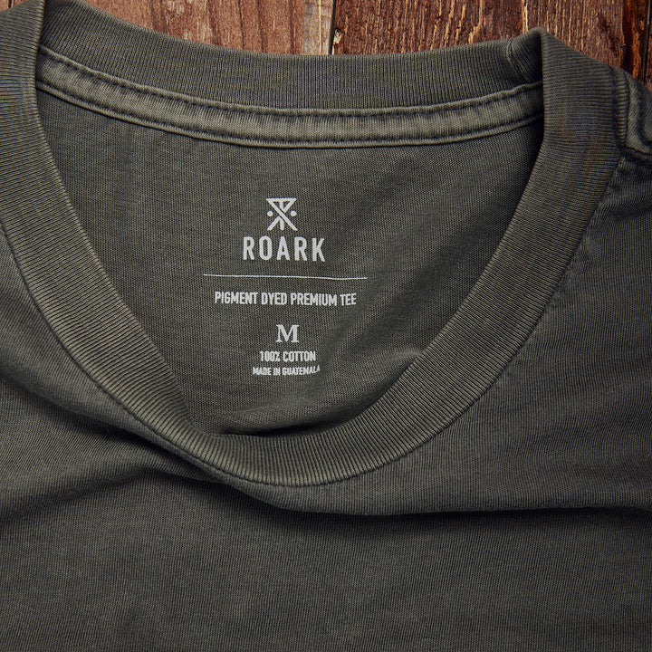 Roark - "Made To Fade" T-shirt - Military Green