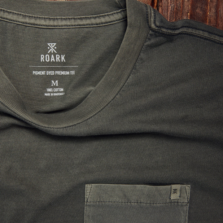 Roark - "Made To Fade" T-shirt - Military Green