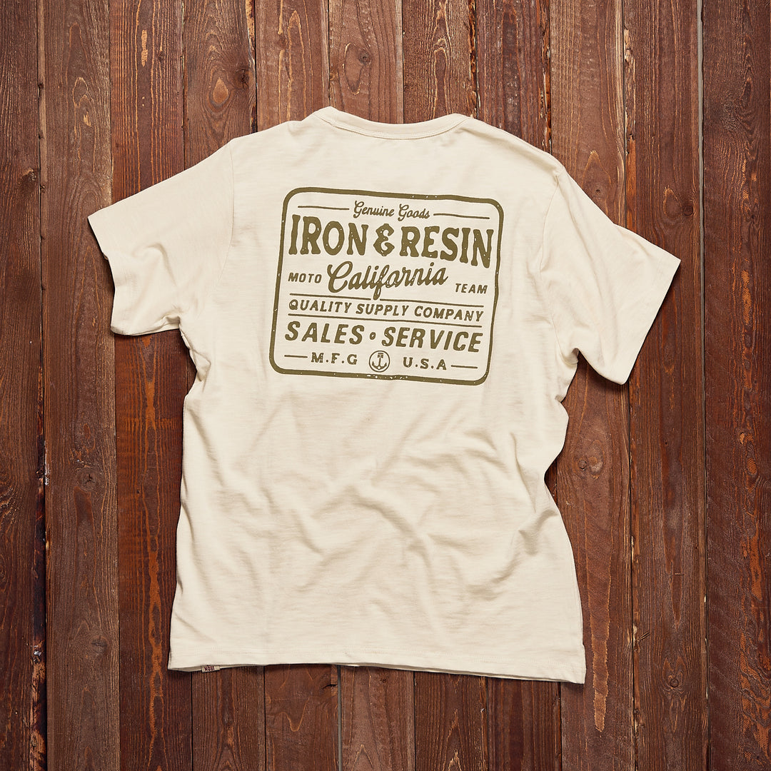 Iron & Resin - MOTO CLUB TEE HEAVY