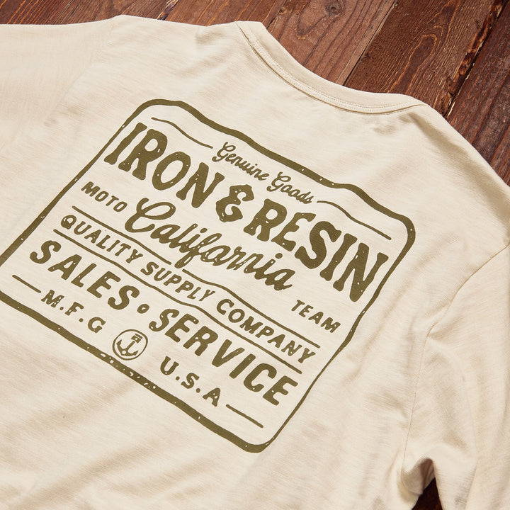 Iron & Resin - MOTO CLUB TEE HEAVY