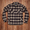 Roark - Backwoods Flannel Jacket - sort/sand