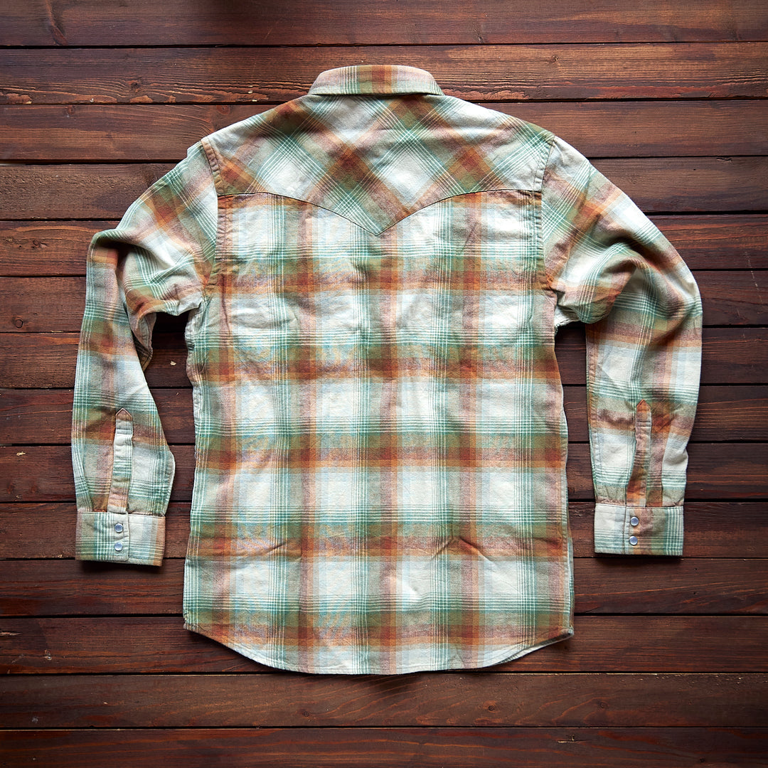 Pendleton - WYATT SHIRT - TAN/RED/GREEN