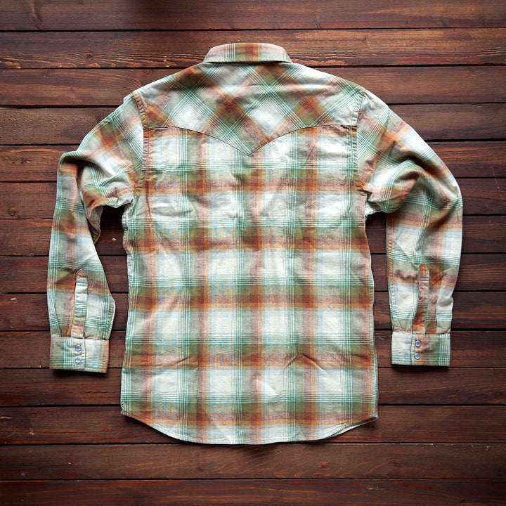 Pendleton - WYATT SHIRT - TAN/RED/GREEN