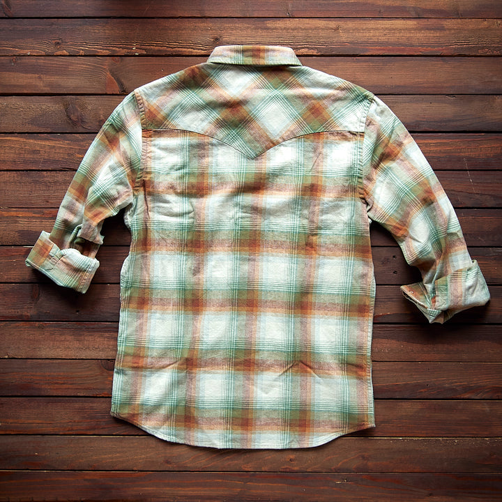 Pendleton - WYATT SHIRT - TAN/RED/GREEN
