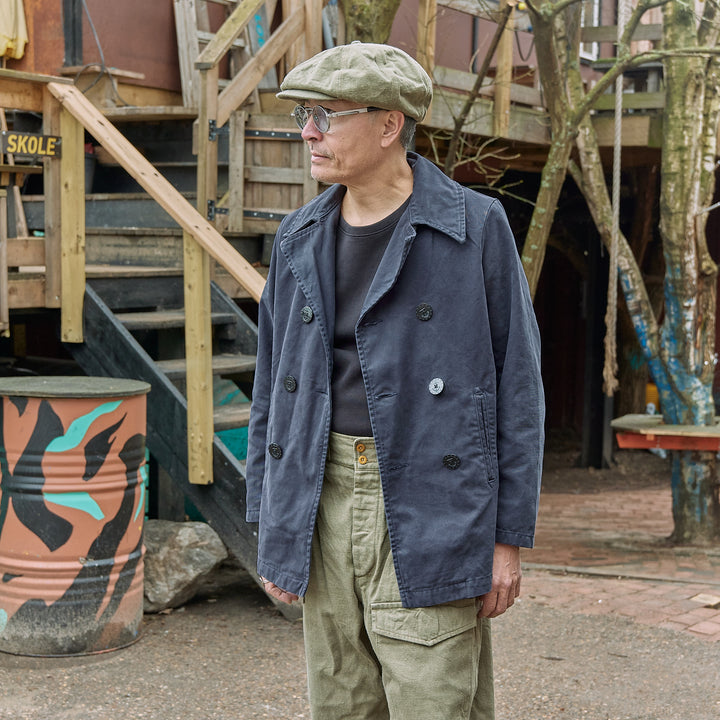 Nigel Cabourn - Flatcap Green Denim