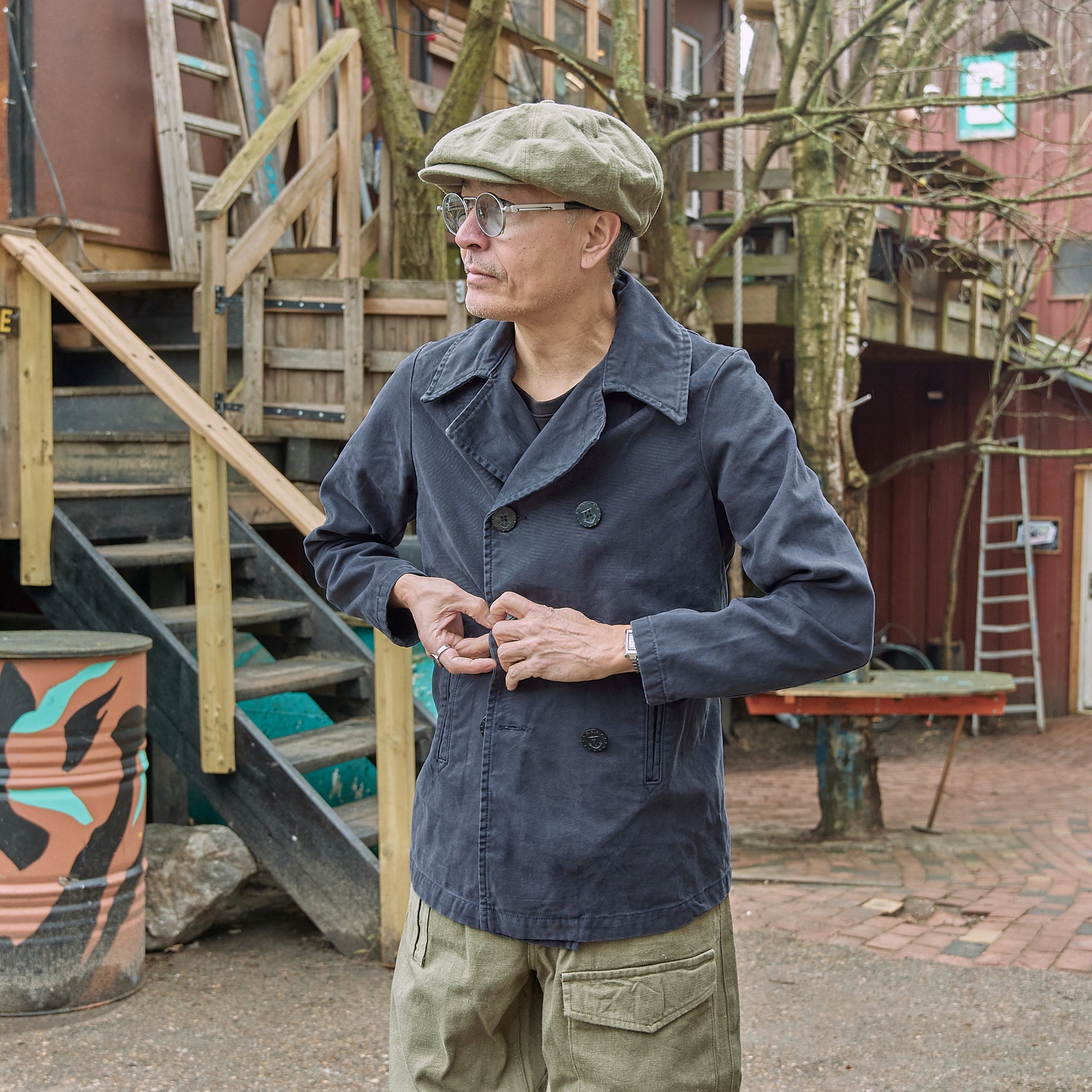 CHESAPEAKE'S - PEACOAT - NAVY