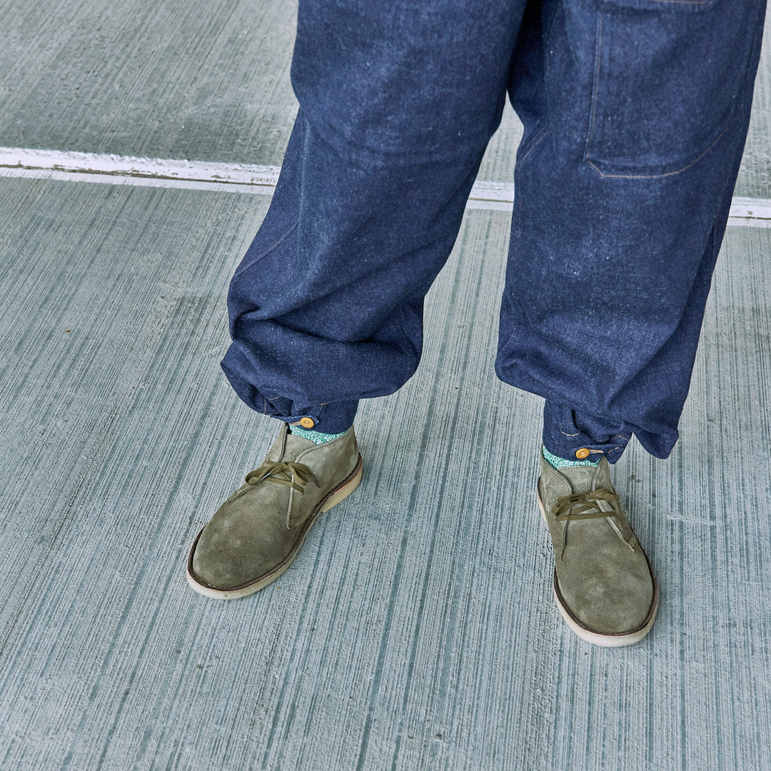 Nigel Cabourn - BRITISH ARMY PANT LOOSE DENIM BLUE